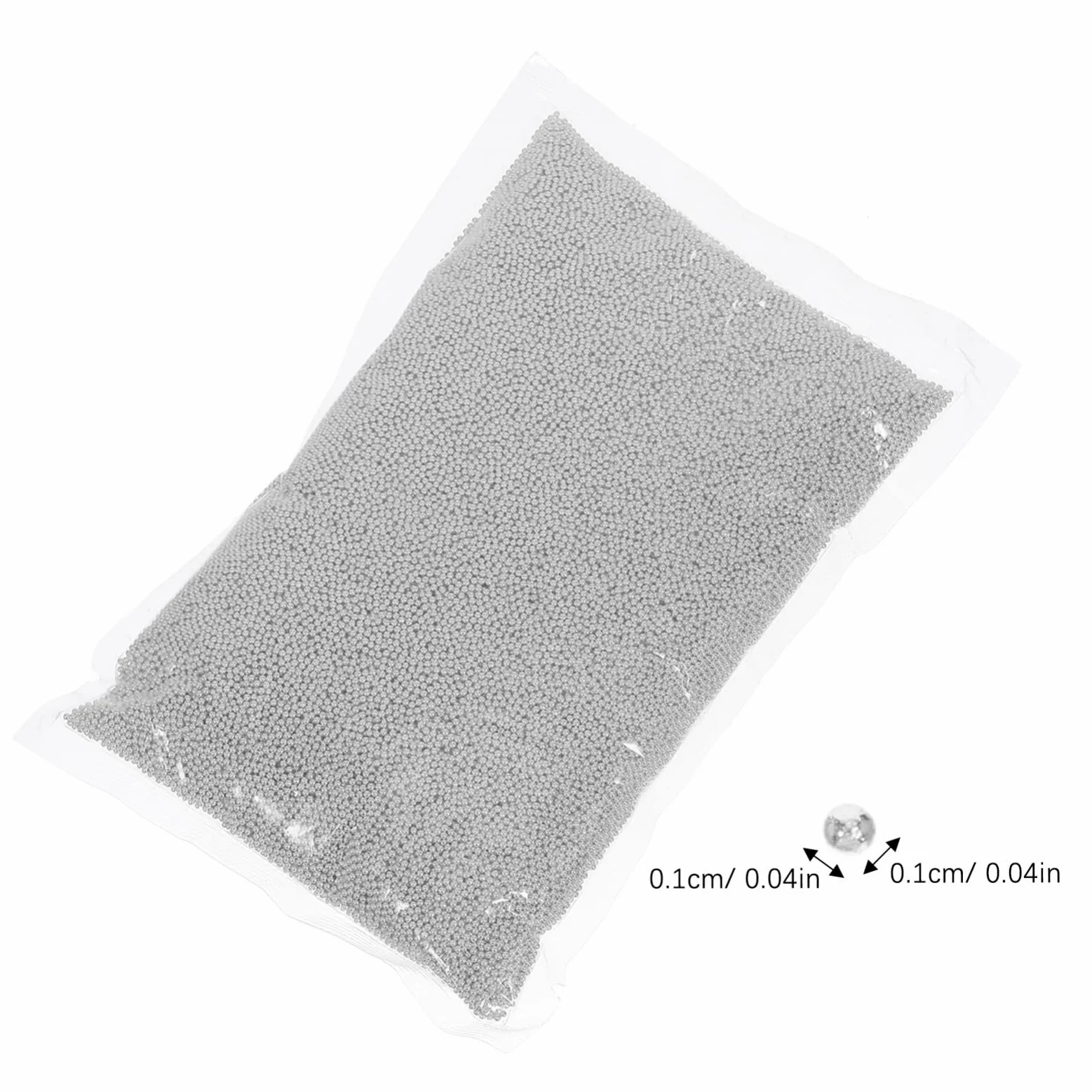 Perline Decorative per Unghie in Metallo 500g Design Rotondo Raffinato e Resistenti per Manicure Art Feste Accessori Unghie Donna