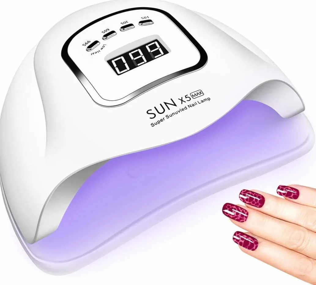Lampada UV LED 150W per unghie professionale con timer e sensore automatico
