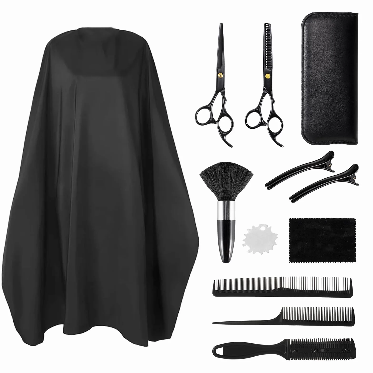Carehabi Forbici Parrucchiere Professionali per Capelli Kit 12PCS