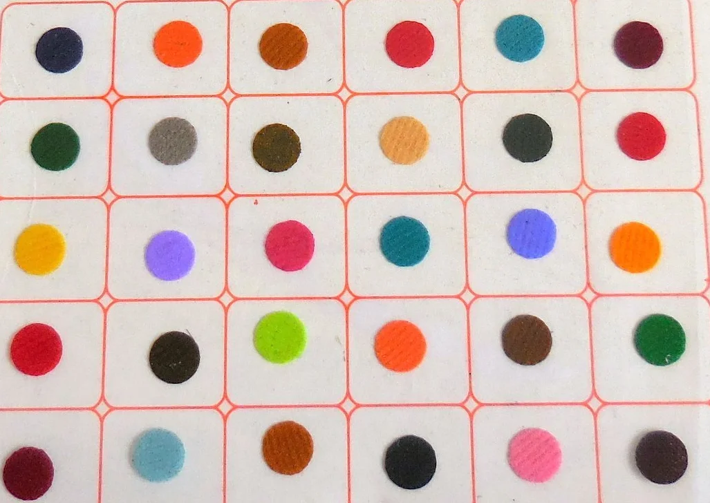 Puntini bindi multiformato, multicolore, rotondi, a pois per uso quotidiano, bindi adesivi, 720 pezzi