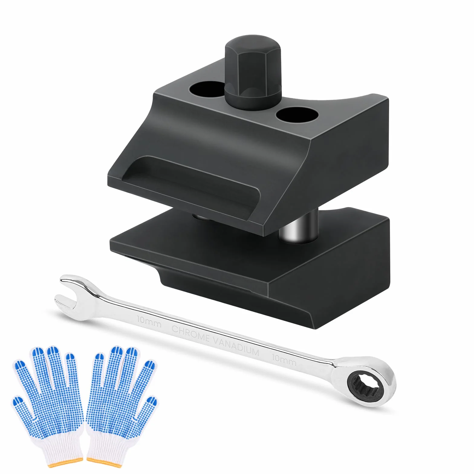 Divaricatore per Puntone di Sospensione, Strumento con Mozzo Diviso, Design a Doppia, Chiave Inglese e Guanti