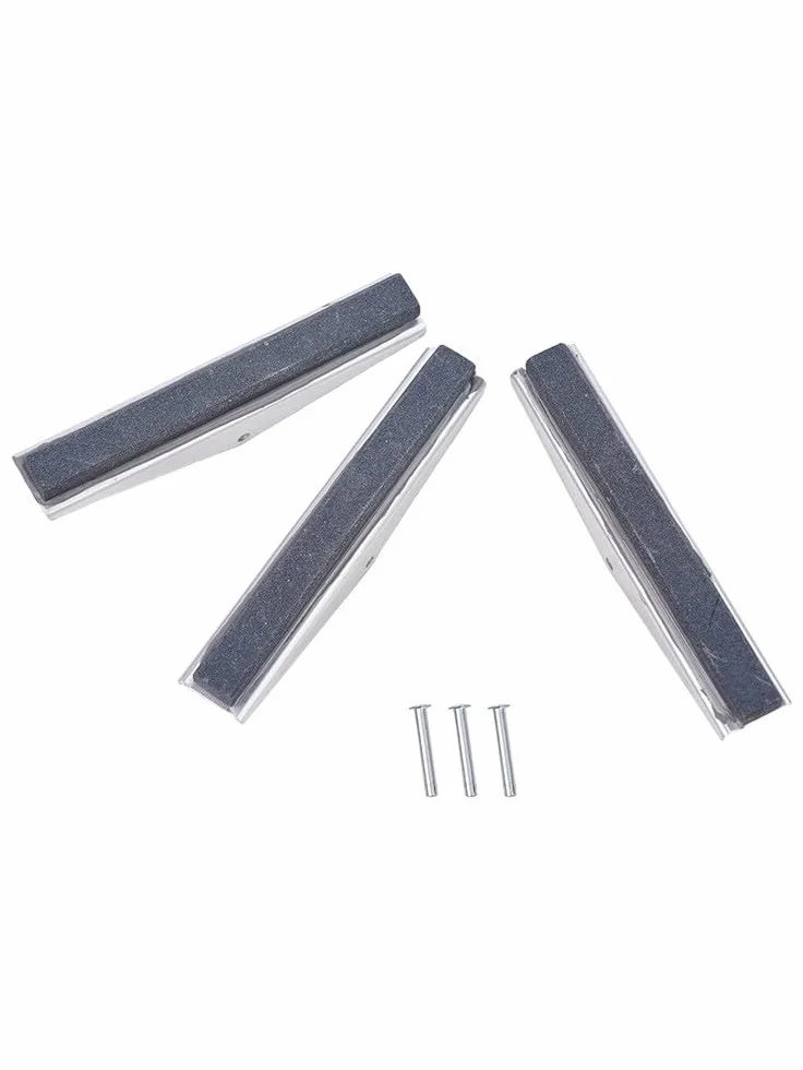 Set di 3 utensili per levigatura cilindri motore, con dado zigrinato per il controllo della tensione, ideale per varie applicazioni di motore e rettifica (10,2 cm)