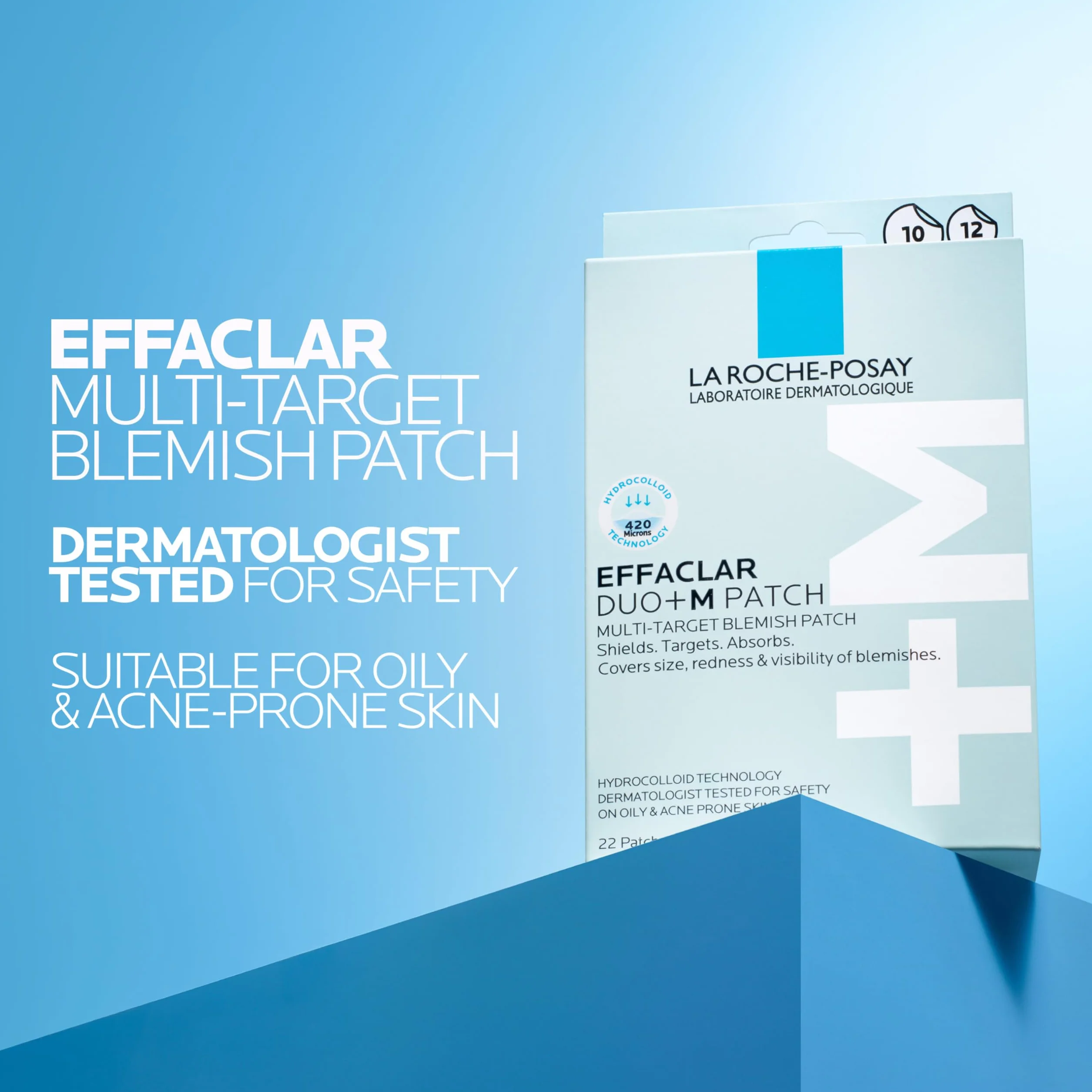 La Roche-Posay Effaclar Duo+M Patch Anti-Imperfezioni, Per Pelle a Tendenza Acneica, Imperfezioni Attenuate in 3 ore, Macchie Post-Acneiche Meno Visibili + Routine Correlate a Questo Prodotto
