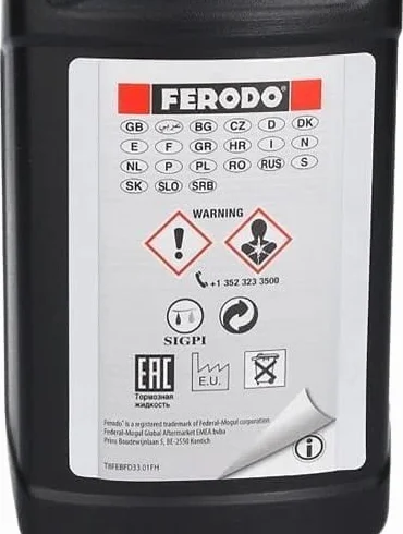 Ferodo FBX100 DOT 4 Płyn hamulcowy 1L