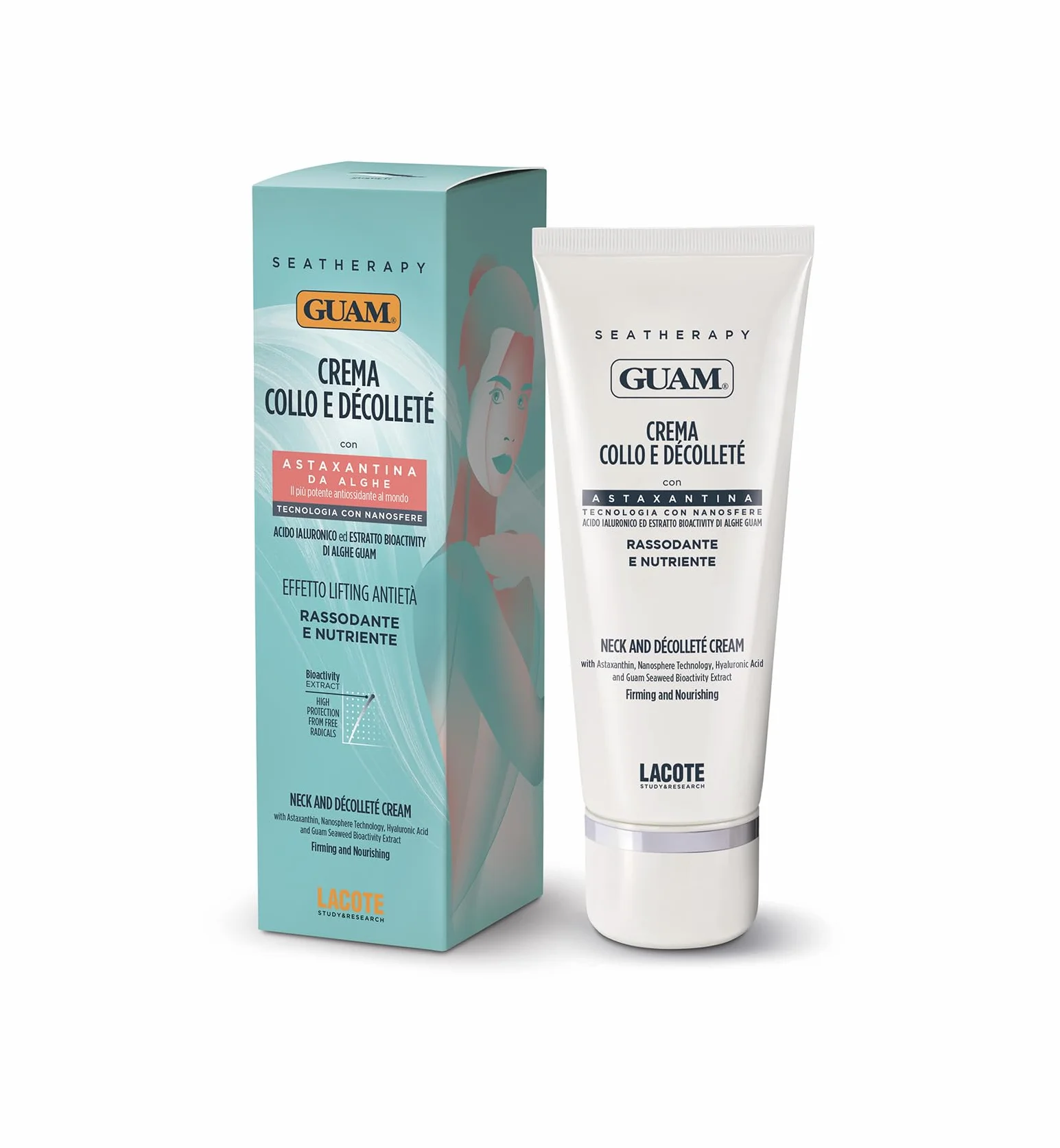 Guam Seatherapy Astaxantina Crema Collo e Decolleté 75 ml