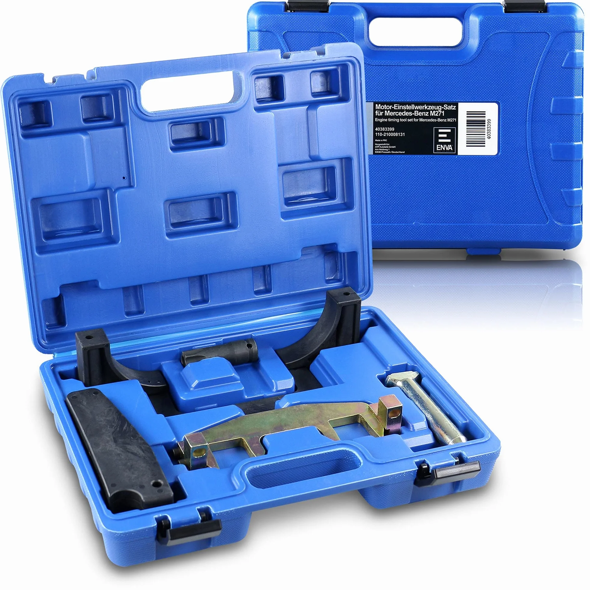 Set di strumenti di regolazione motore ENVA per Mercedes-Benz M271 strumento speciale per catena di distribuzione e alberi a camme compatibile con W203 W204 W209 W211 W212 R171 M271 C Classe E CLK SLK
