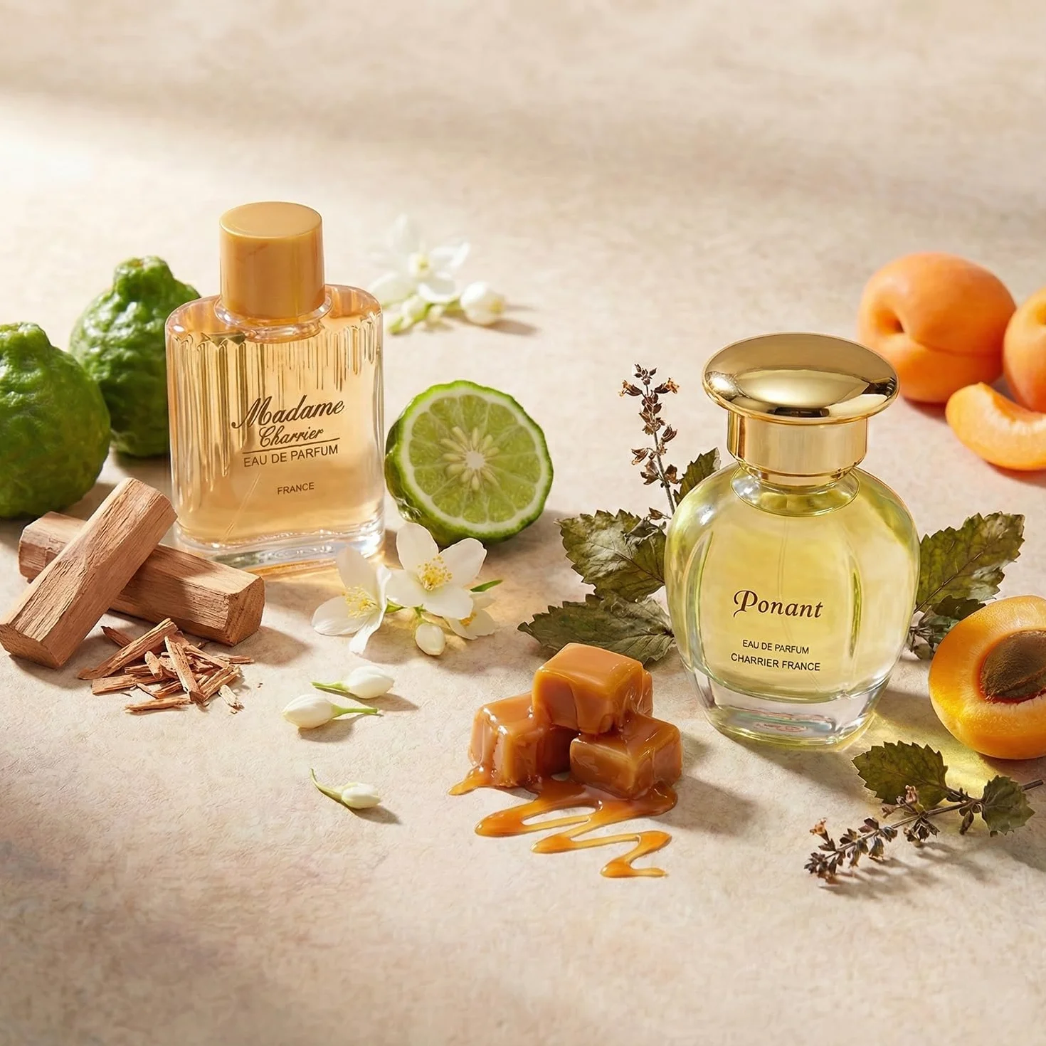 Charrier Parfums - Cofanetto di lusso Top Ten con 10 Eau de Parfum in miniatura 52,7 ml