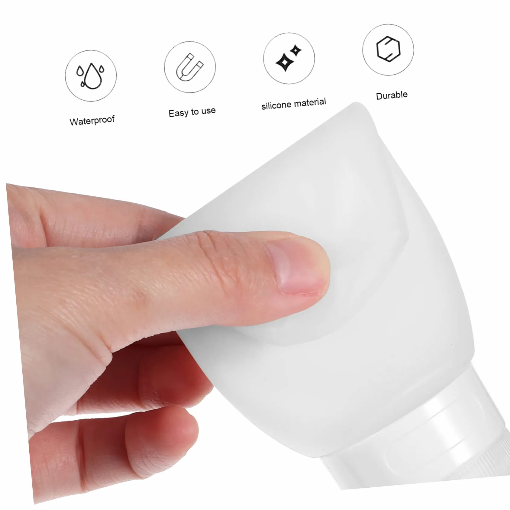 Didiseaon 12pezzi Bottiglie Squeeze Silicone Per Viaggio Contenitori Ricaricabili Per Shampoo Lozioni e Cosmetici Pratiche e Impermeabili Per Toiletries Viaggio