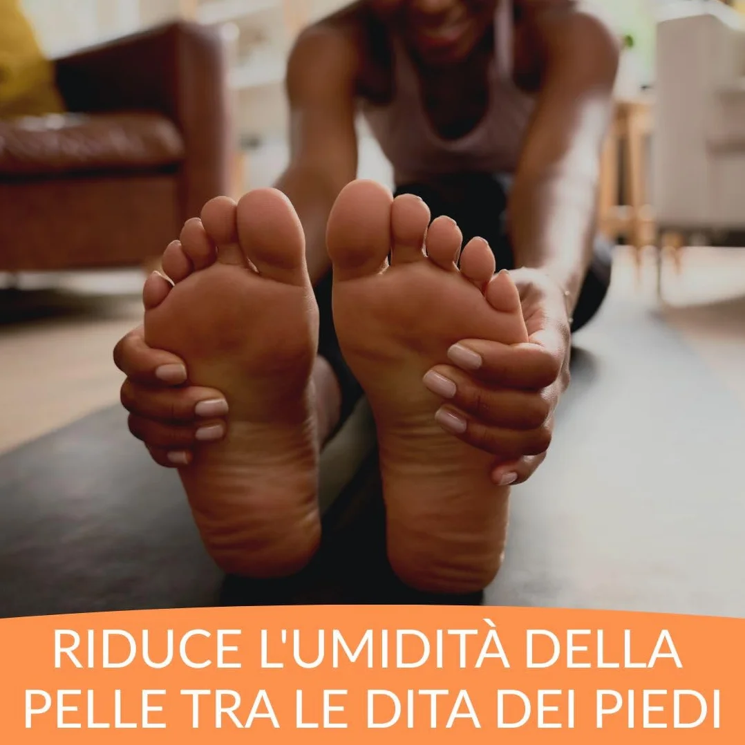 Sale per i piedi per la cura dei piedi inclini alla micosi e pelle screpolata tra le dita 550g BINGOSPA