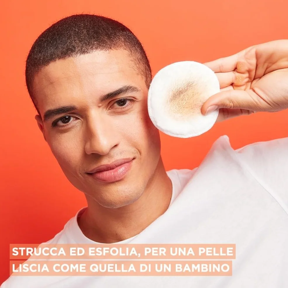 Garnier SkinActive Acqua Micellare Tutto-in-1, Peeling Delicato, Esfoliante, Per Tutti i Tipi di Pelle, Senza Risciacquo, Formula Vegana e Ipoallergenica, 400 ml