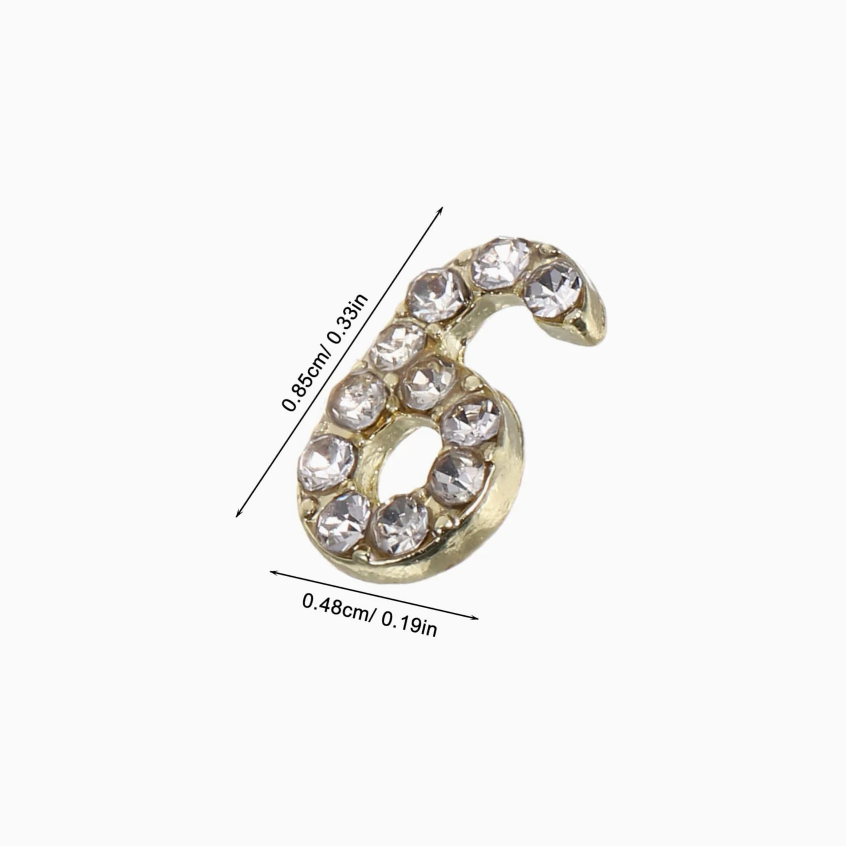 minkissy 100 Pezzi Ciondoli Per Unghie Con Di Ciondoli Per Unghie Con Di Gioielli Per Con Di Per Nail Art Accessori Per