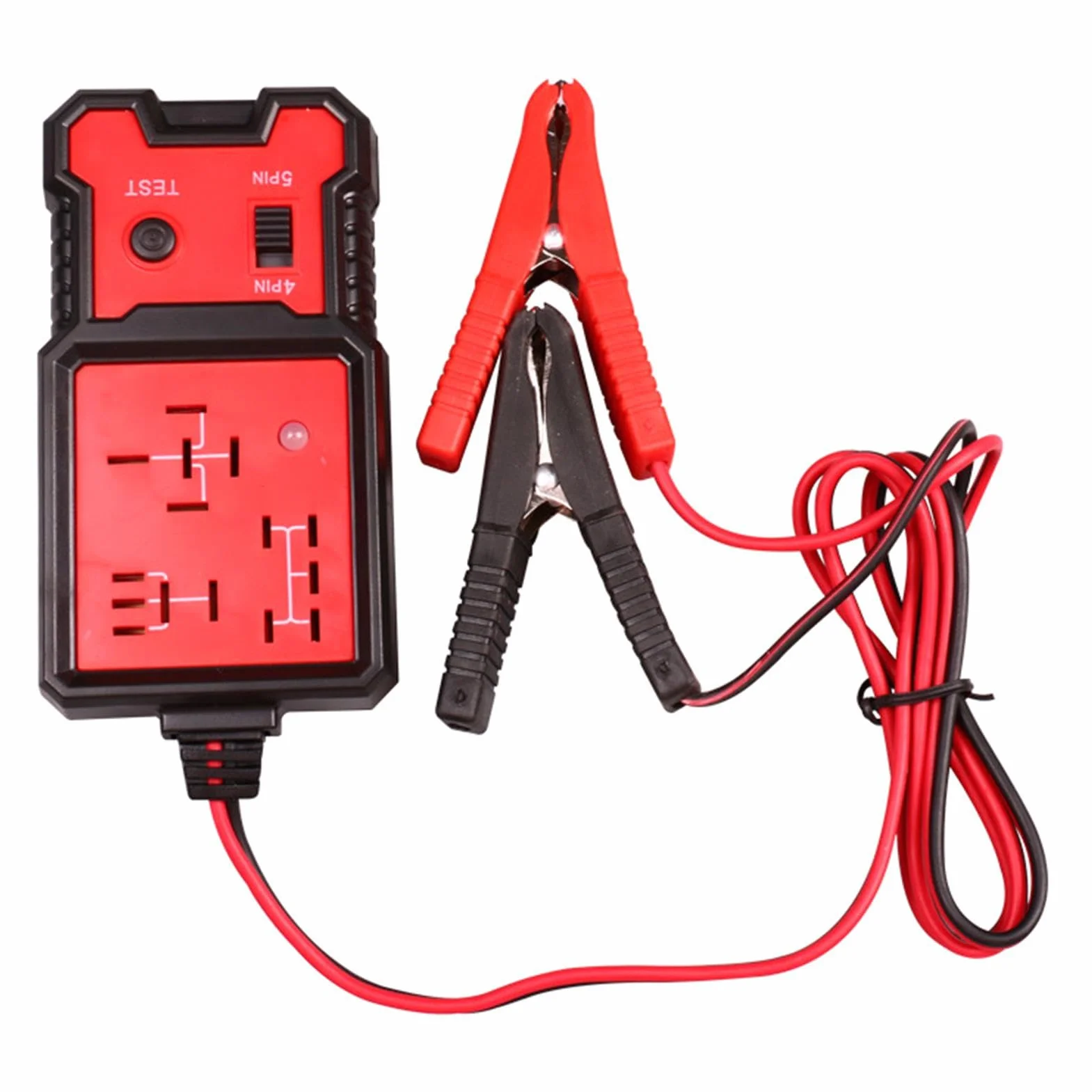 Tester relè per auto, strumento diagnostico relè automatico | Tester per relè per auto portatile | Kit di test Buddy Pro per relè diagnostici Tester di carico automobilistico Tester per altern