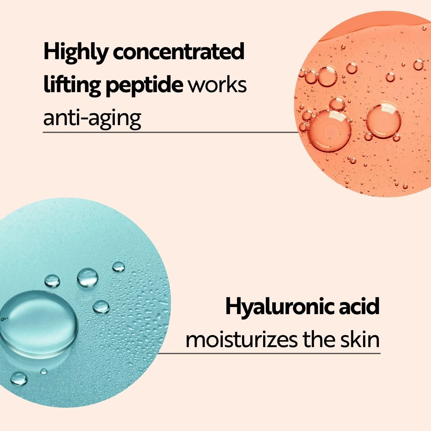 M. Asam Magic Finish Supercharge Serum Foundation Creamy Nude (30 ml) | Fondotinta idratante e siero per il viso, trucco anti-età con acido ialuronico e copertura ottimale