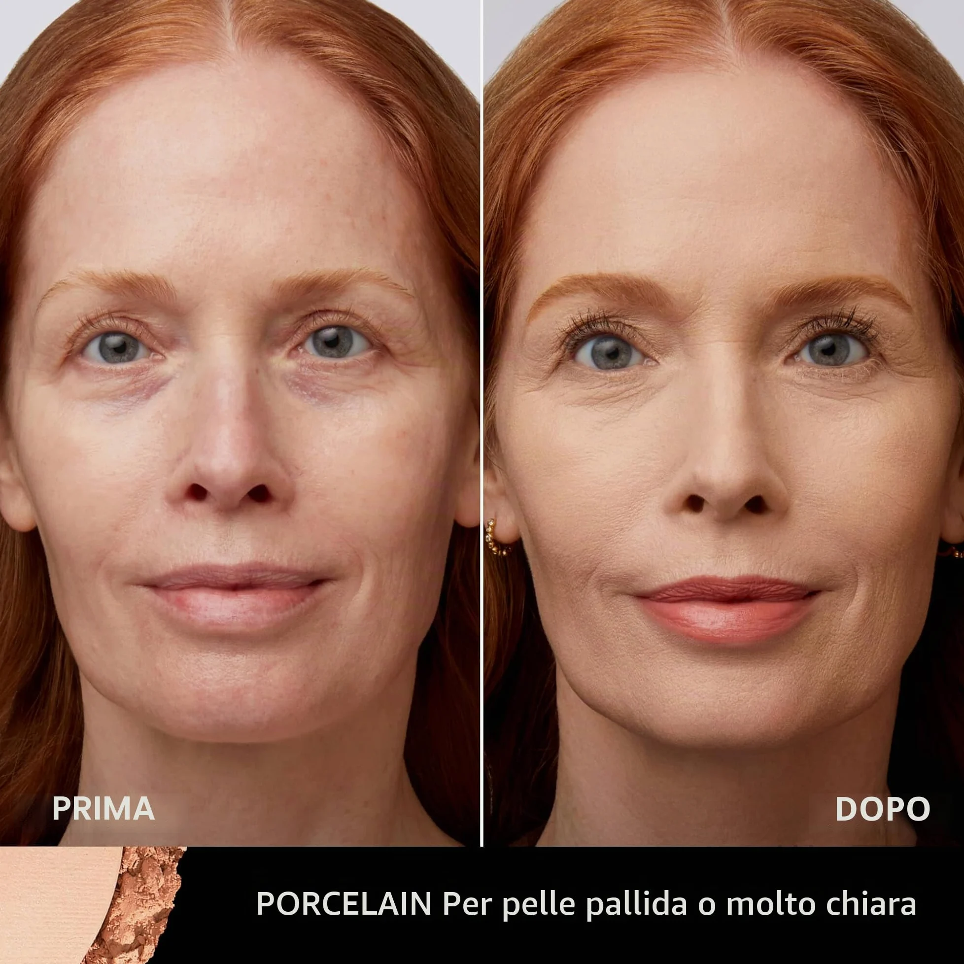 LAURA GELLER NEW YORK Fondotinta in Polvere Baked Double Take – Coprenza Totale, Finish Opaco Traspirante, Fondotinta Coprente a Lunga Tenuta, Formula Anti-Età, Senza Effetto Maschera