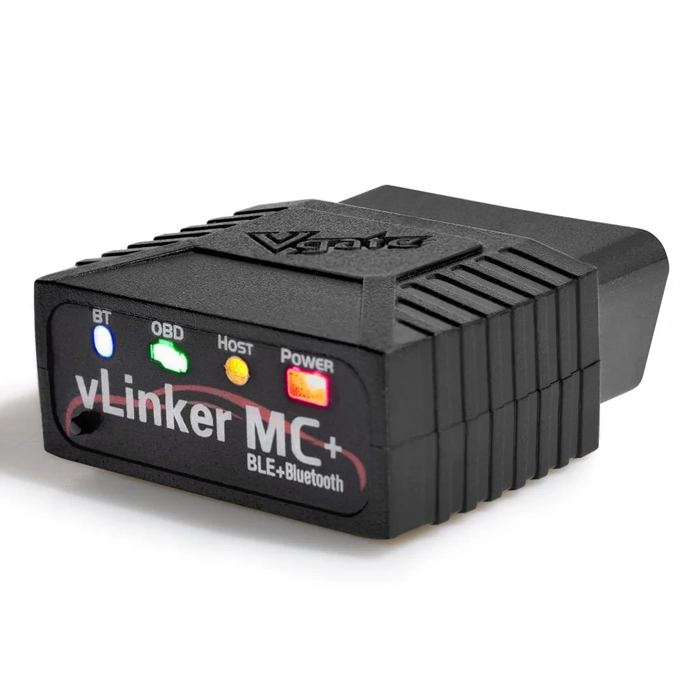 Vgate vLinker MC Bluetooth OBD2 OBDII Scanner Diagnostico per iOS, Android e Windows (Bluetooth 4.0)