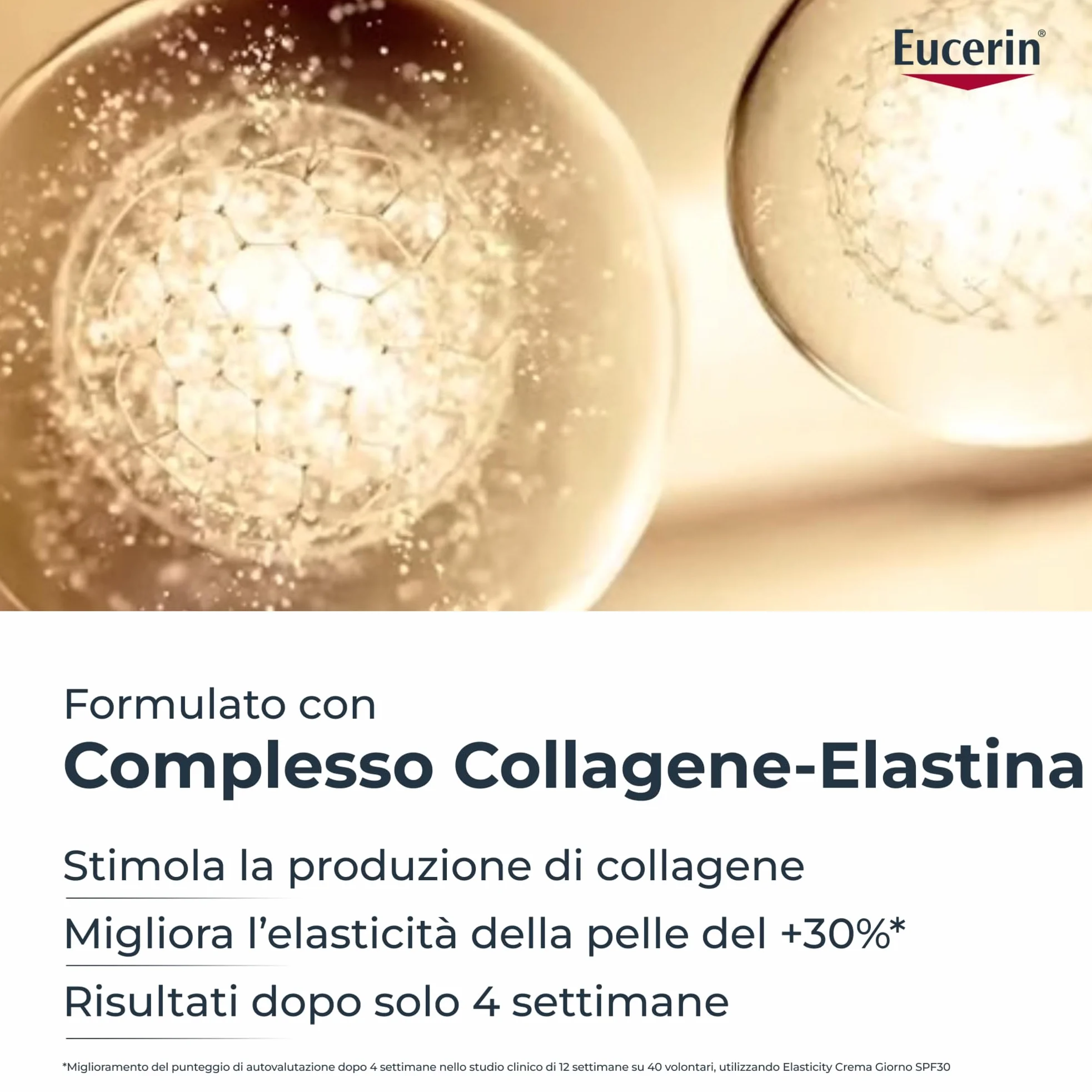 Eucerin Hyaluron-Filler + Elasticity Contorno Occhi SPF 20 15ml, Crema contorno occhi antirughe e crema occhiaie 2in1, Formula con Acido Ialuronico per tutti i tipi di pelle