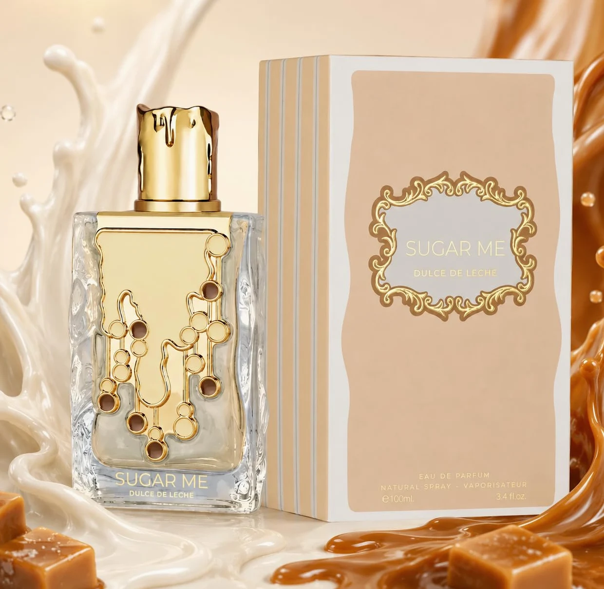 Dulce de Leche profumo arabo 100 ml eau de parfum + campioncino da borsetta 5 ml in omaggio