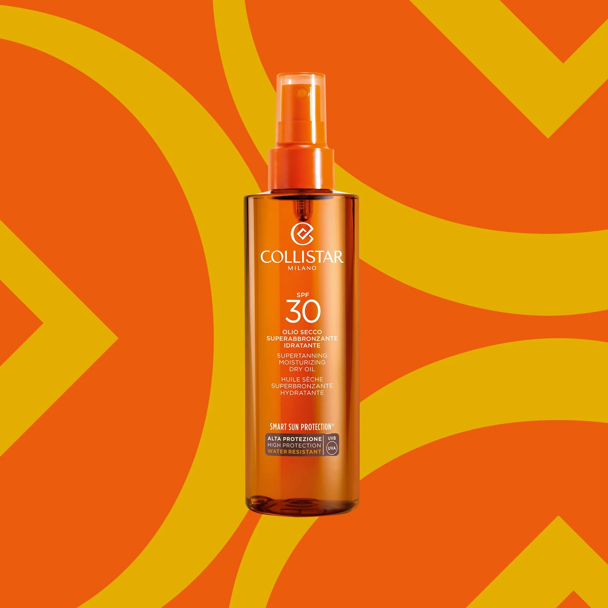 Collistar Olio Secco Superabbronzante SPF 30 Intensifica Abbronzatura Water Resistant 200 ml