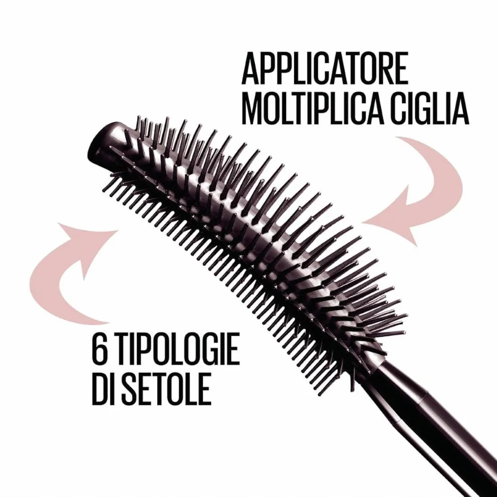 Maybelline New York Mascara Ciglia Sensazionali Volumizzante Very Black 9,5 ml