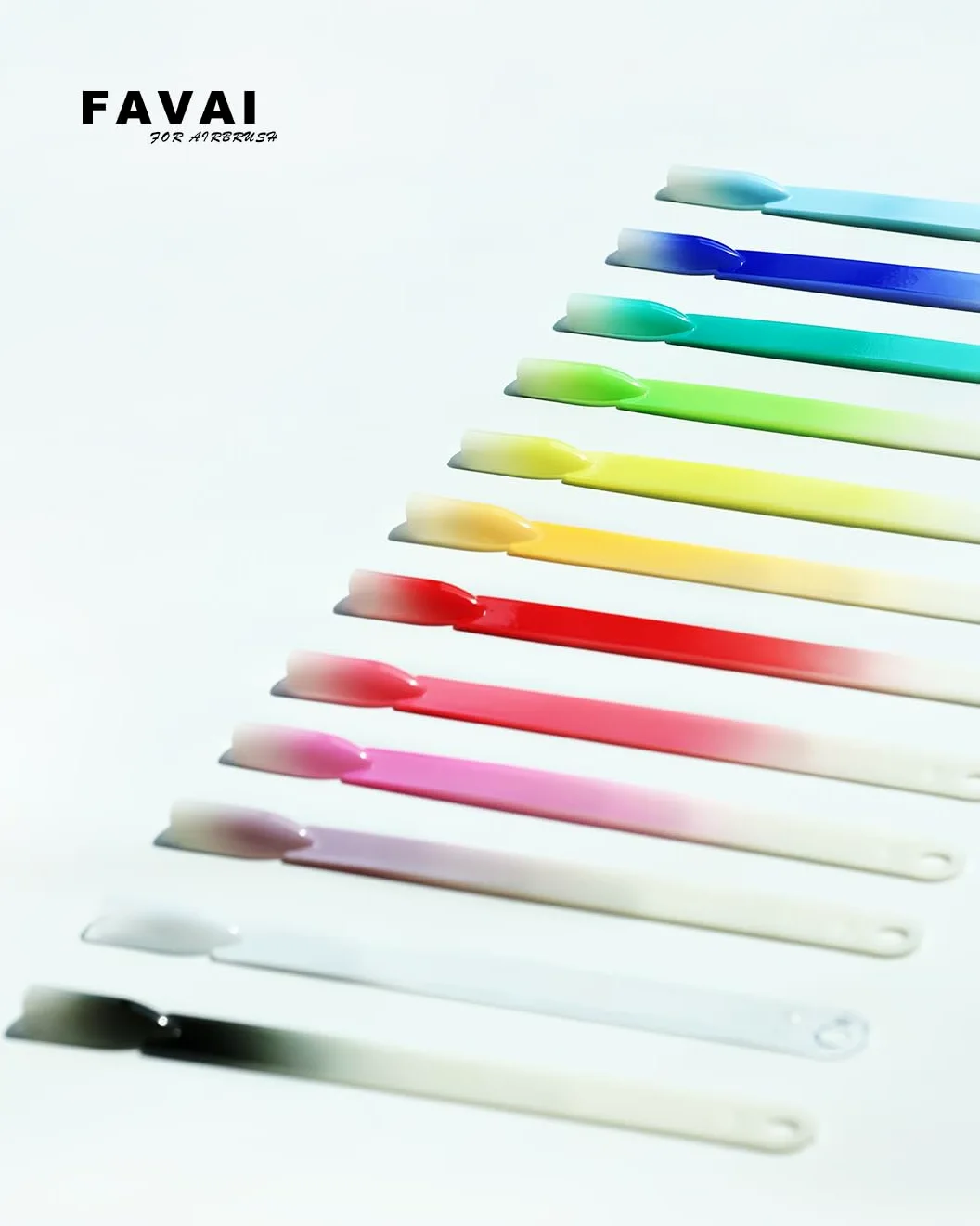 FAVAI 12 Colori Smalto Gel Aerografo - Collezione Primavera Estate 12*10ml