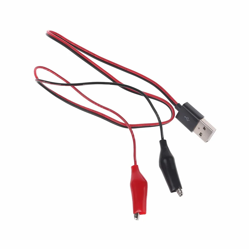 Przewód Zasilania USB Męski Adapter Złącze Banana 55cm