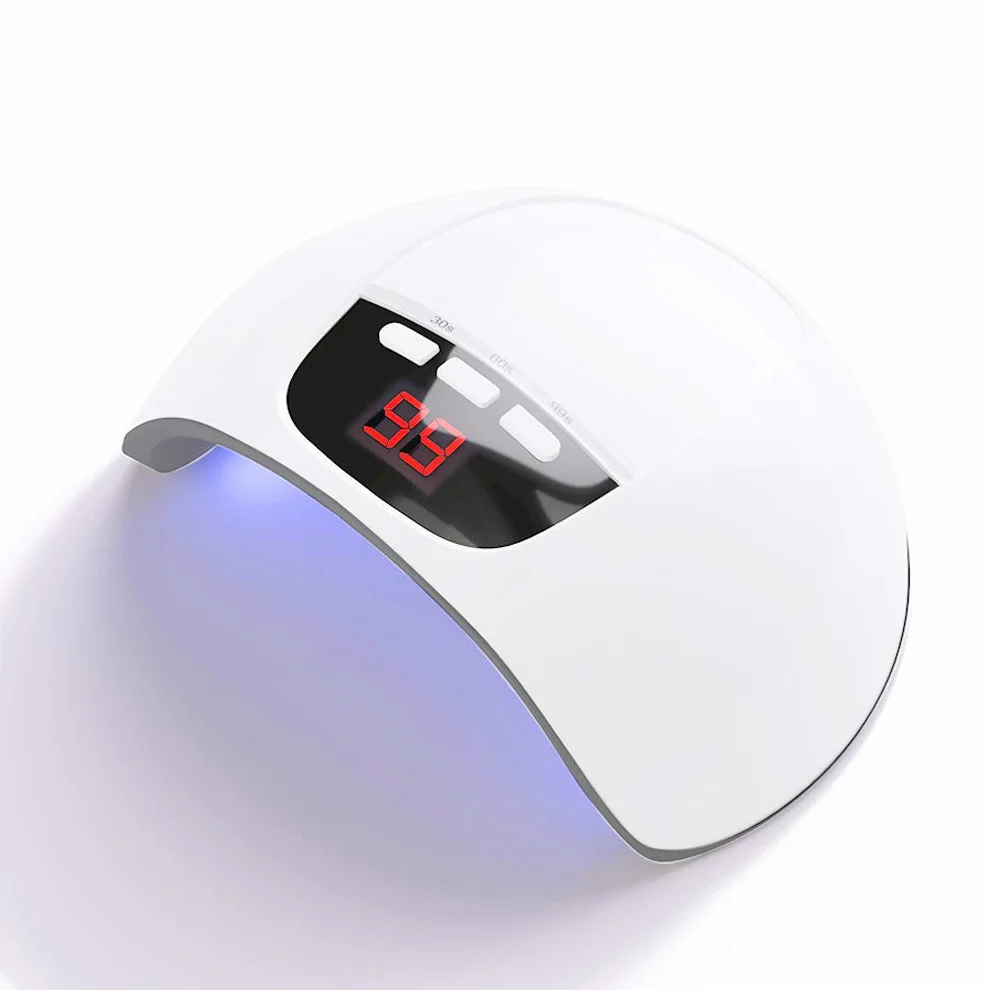 ANGNYA 54W Lampada Unghie LED UV Professionale per Manicure/Pedicure, Sensore di Avvio Automatico con La Possibilità di Impostare 3 Timer 30/60/99S