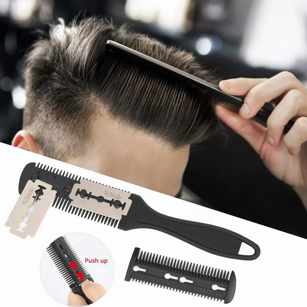 Set Forbici da Parrucchiere Professionale 10 Pezzi con Mantella e Rasoio
