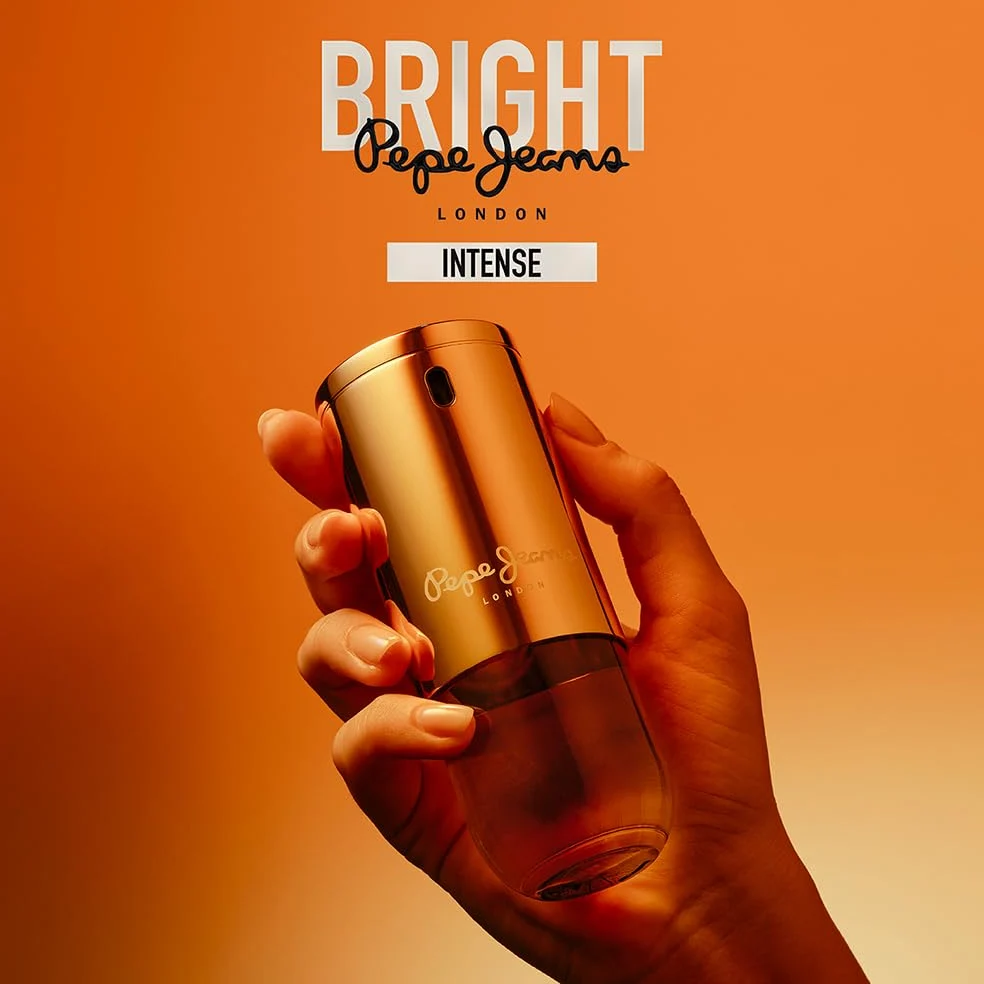Pepe Jeans Bright Intense For Her Profumo Donna Recharge 80ml | Eau de Parfum, Fragranza Floreale e Orientale, Profumi Donna