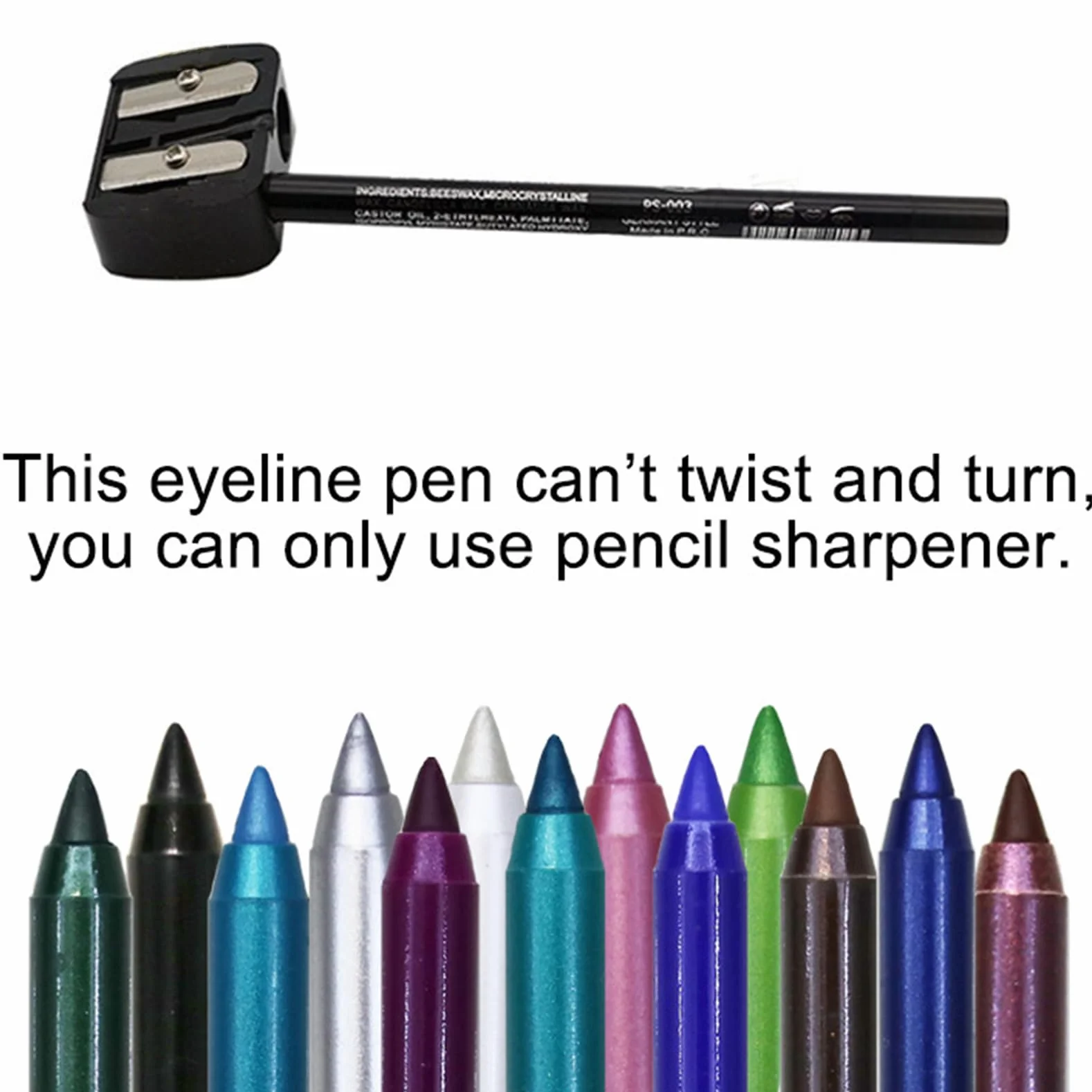 Waterproof Colored Eyeliner Pencil Set, 6/14 Pack Gel Eye Liners with Metallic & Shimmer Finish, Smudge-Proof Long-Lasting Makeup for Daily & Party Looks (C)