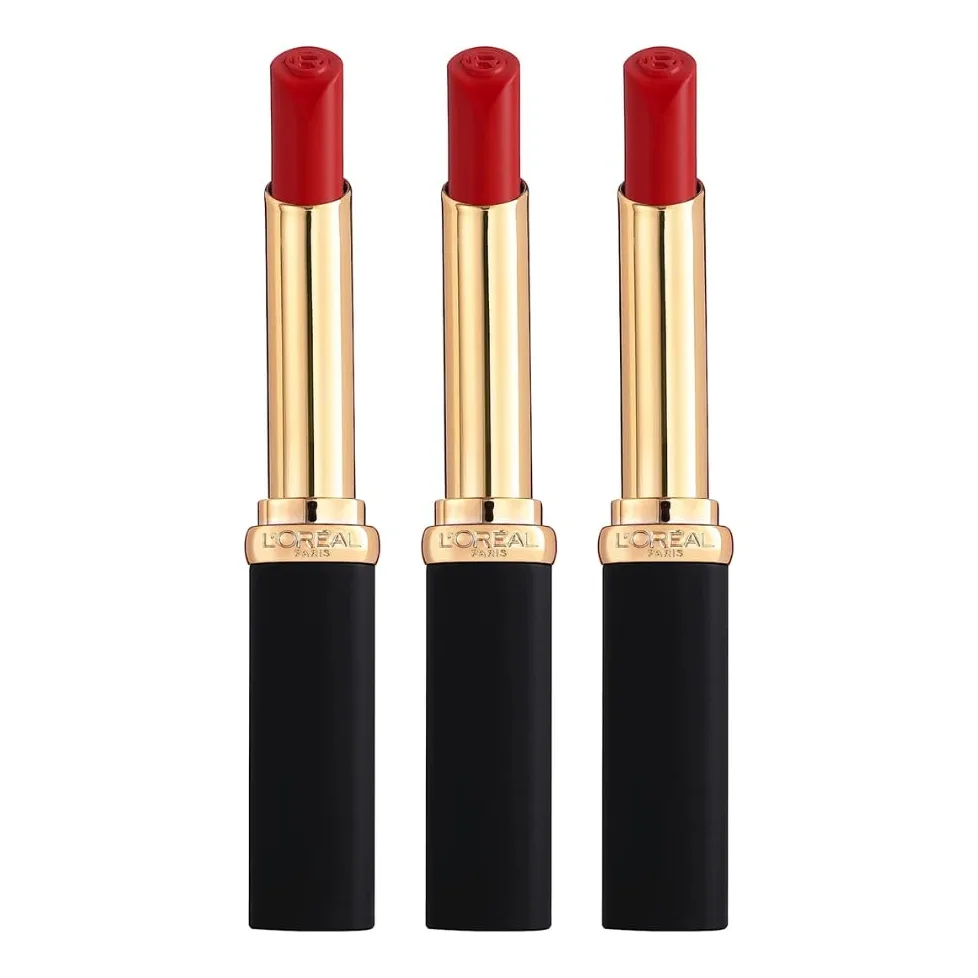 3 x L'Oreal Color Riche Intense Volume Matte Rossetto - 336 Il Rosso Avanguardia