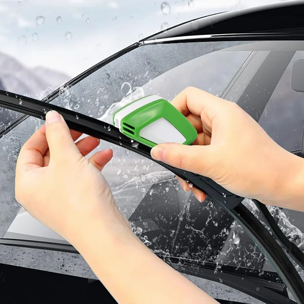 Strumenti di Riparazione per Tergicristalli 2 Pezzi con Spugna, Taglierina per Auto