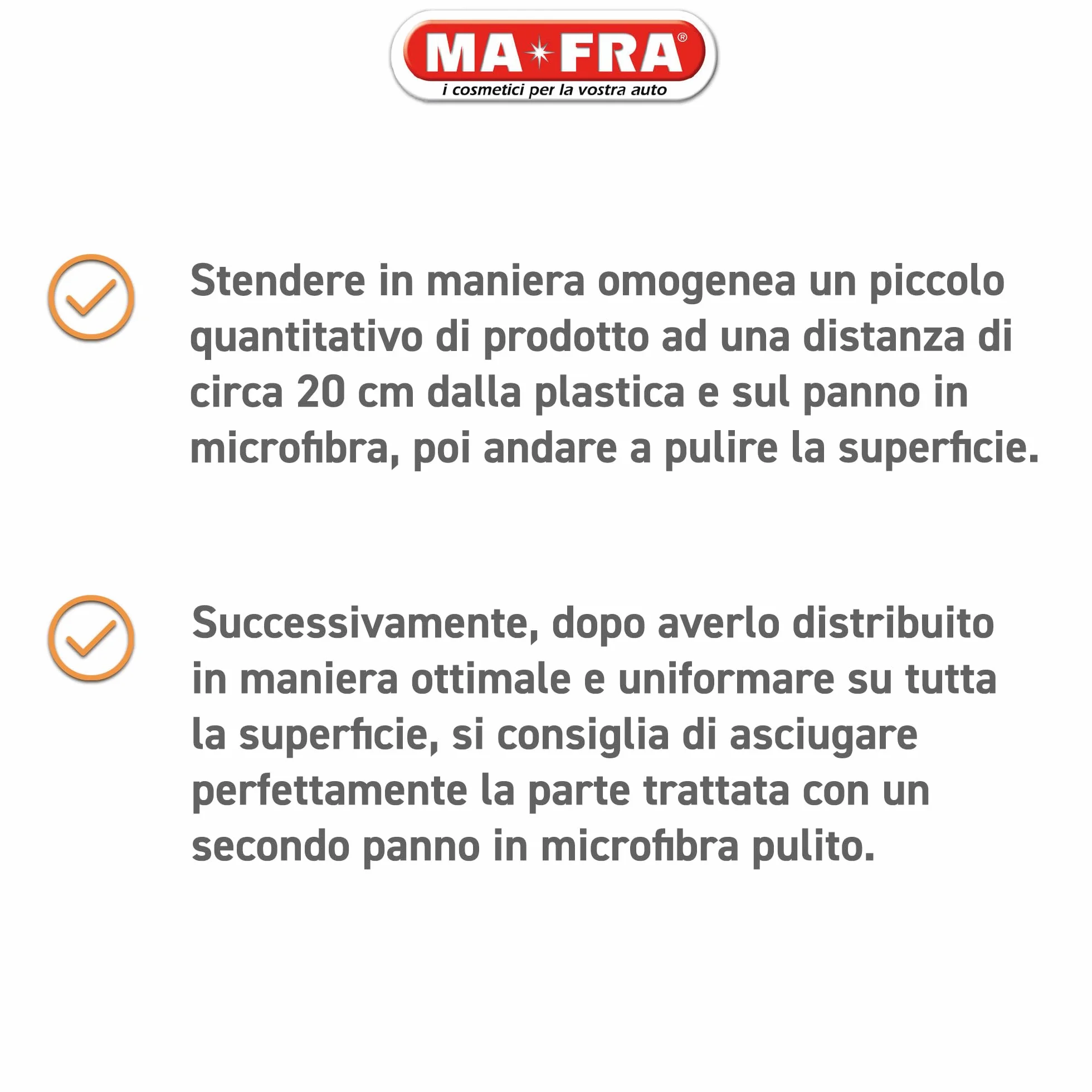 Ma-Fra Trattamento 3in1 Plastiche 500ml Pulisce Ravviva Protegge Cruscotti Guarnizioni Barriera Anti UV