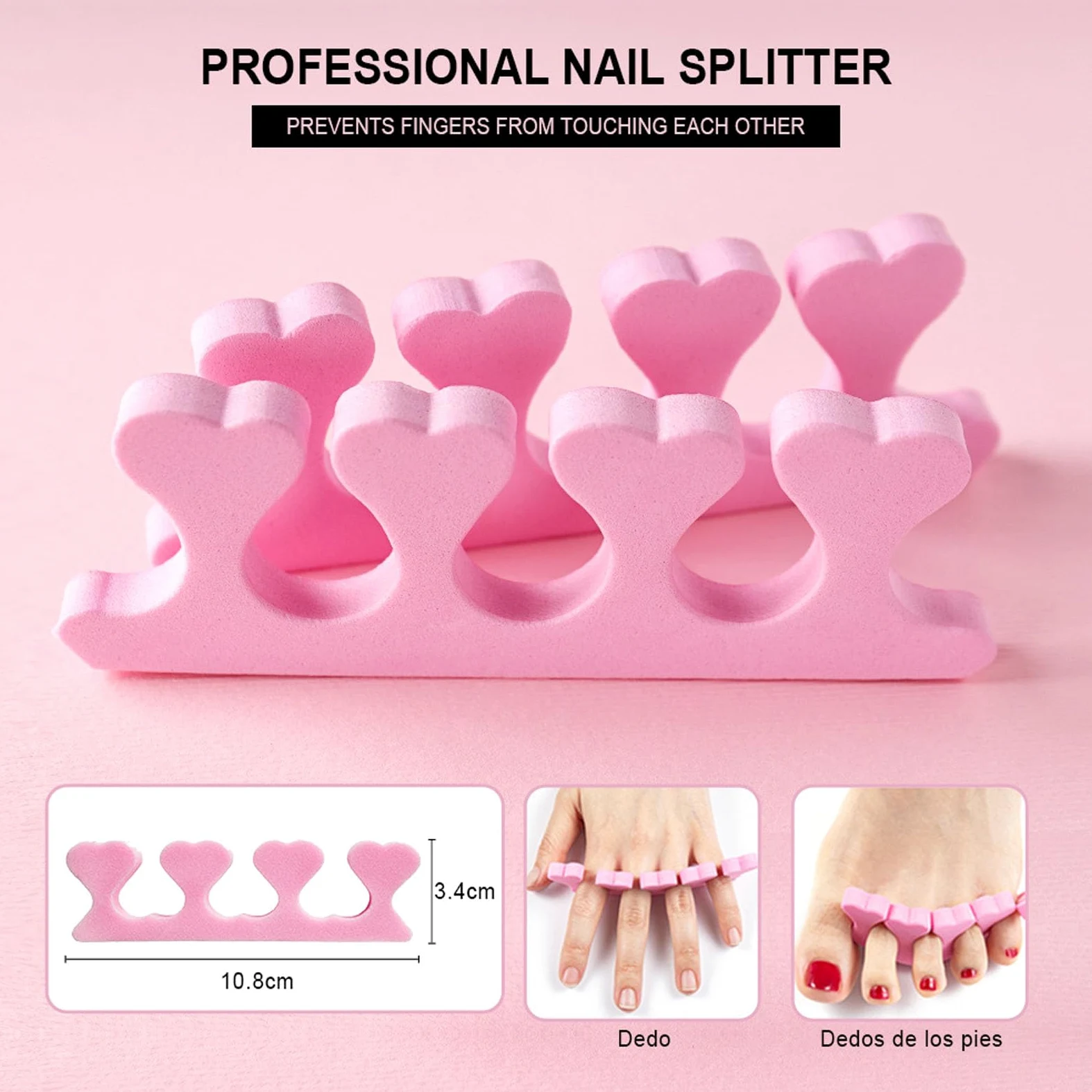 Kit completo per nail art con attrezzi la lucidatura - Soluzione tutto-in- il processo di che include base colla smalto unghie coat sealante Applicazione facile durabilità aumentata Adatto principiant
