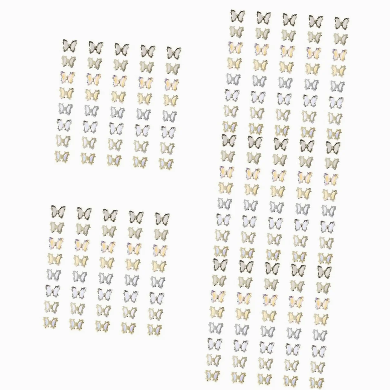 CALLARON 5 Set Ciondoli Per Unghie Decorazioni Per Nail Art Per Manicure Per Feste E Speciali 40 Pezzi*5
