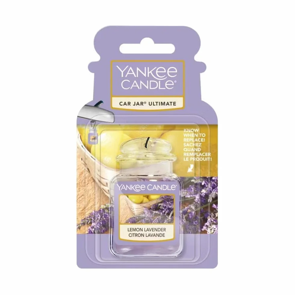 Yankee Candle Car Jar Limone Lavanda Profumatore Auto Casa