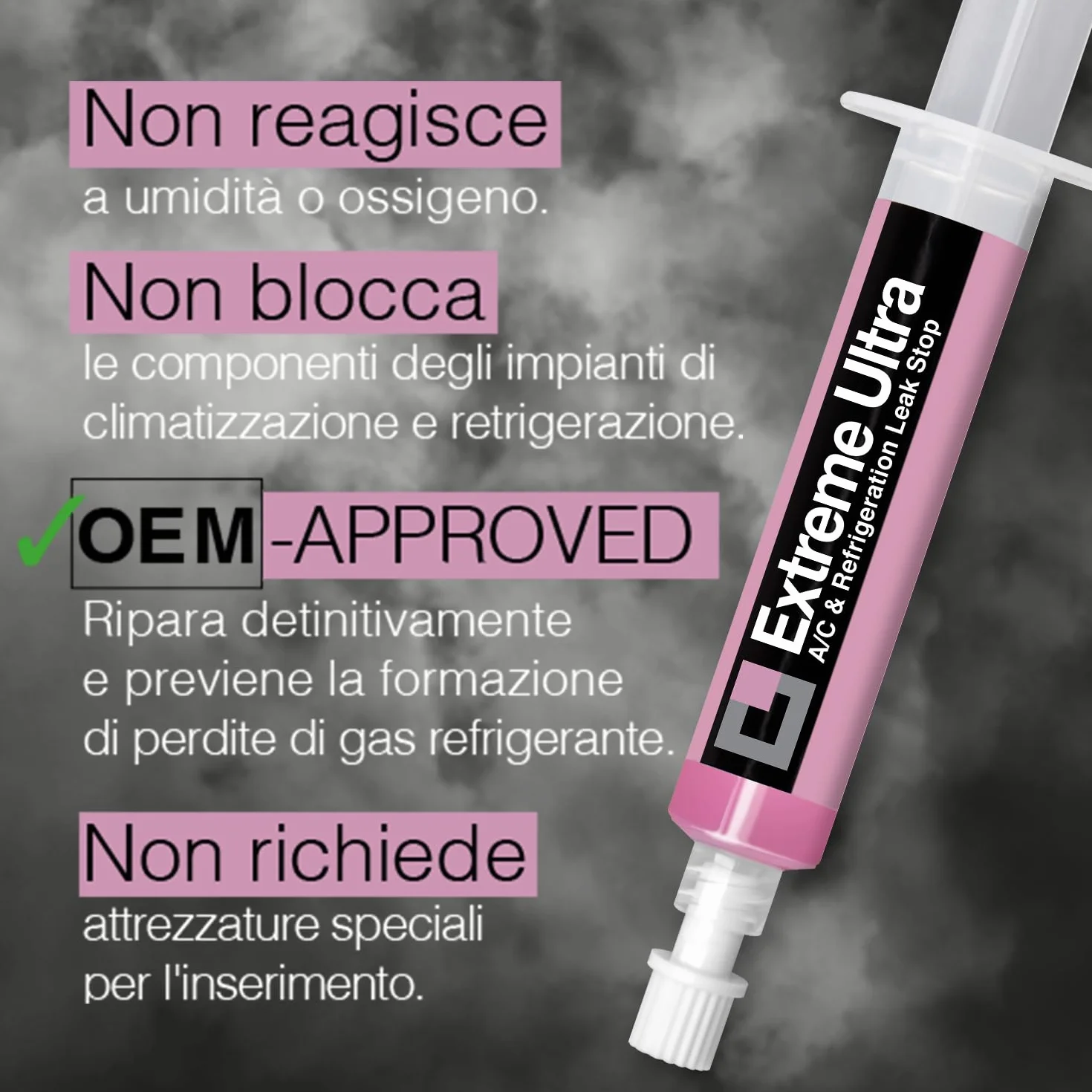 Errecom Extreme Ultra 6 ml Turafalle do Klimatyzacji i Chłodnictwa z Adapterem 5/16 SAE R410a R32