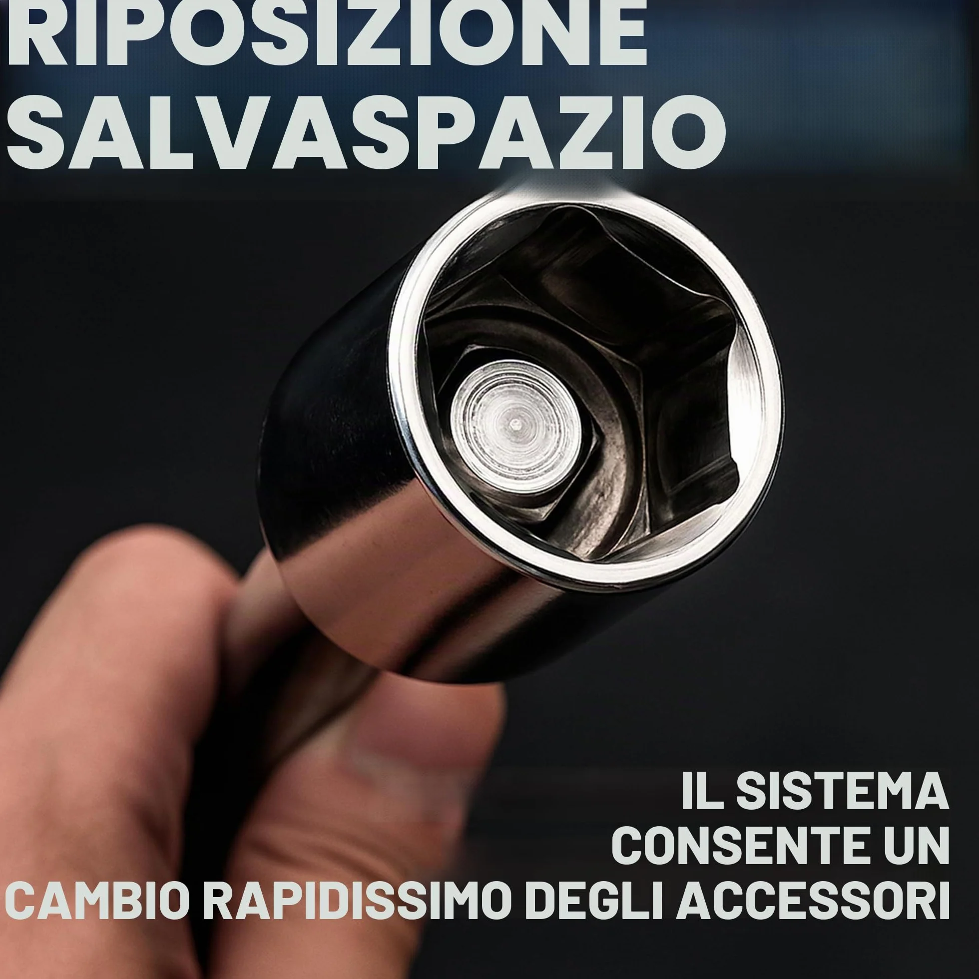 Retoo Chiave per Ruote Auto 17/19mm 21/23mm Regolabile 350-500mm 1/2" Acciaio Cromato