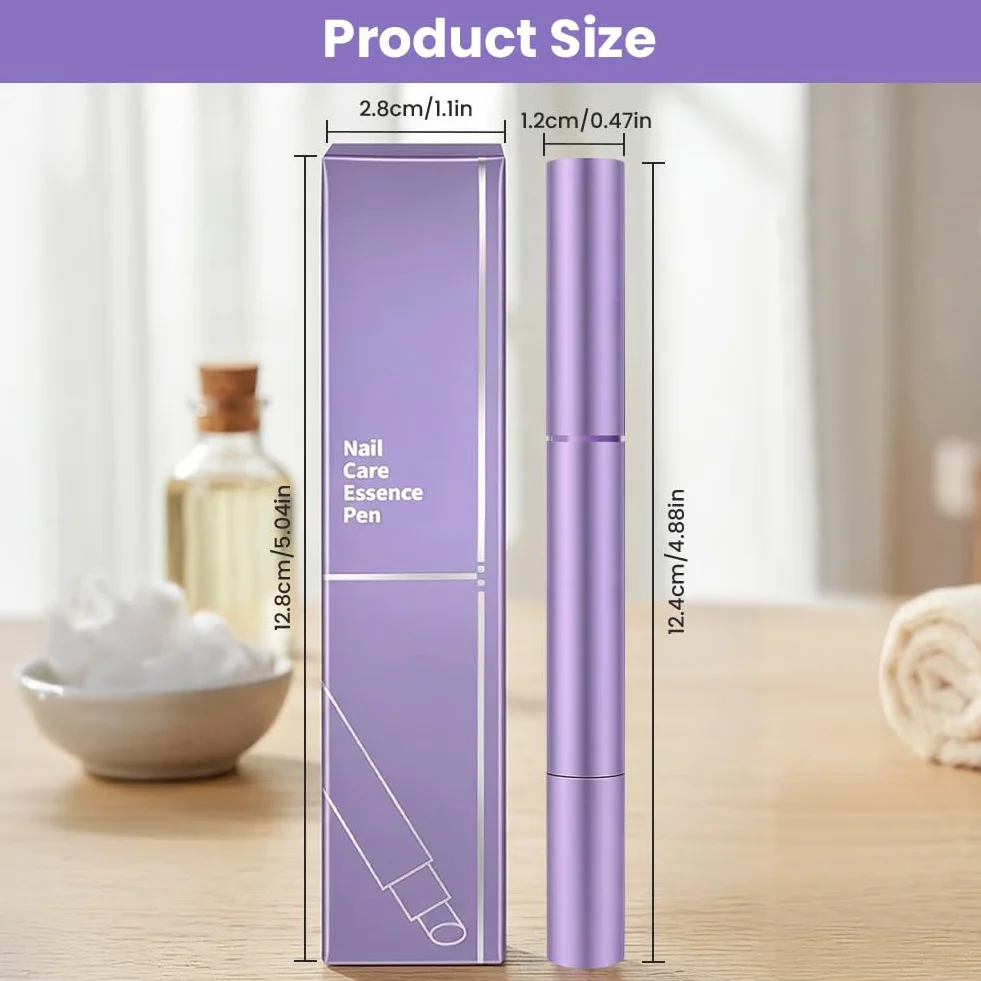 LOPHE Penna 3 In 1 per la Cura, 1PC Cuticle Scrub Pen con 45°Punta In Ceramica, con Olio di Semi di Camelia e Semi di Girasole – Idrata e Nutre in Profondità, Formula non Grassa
