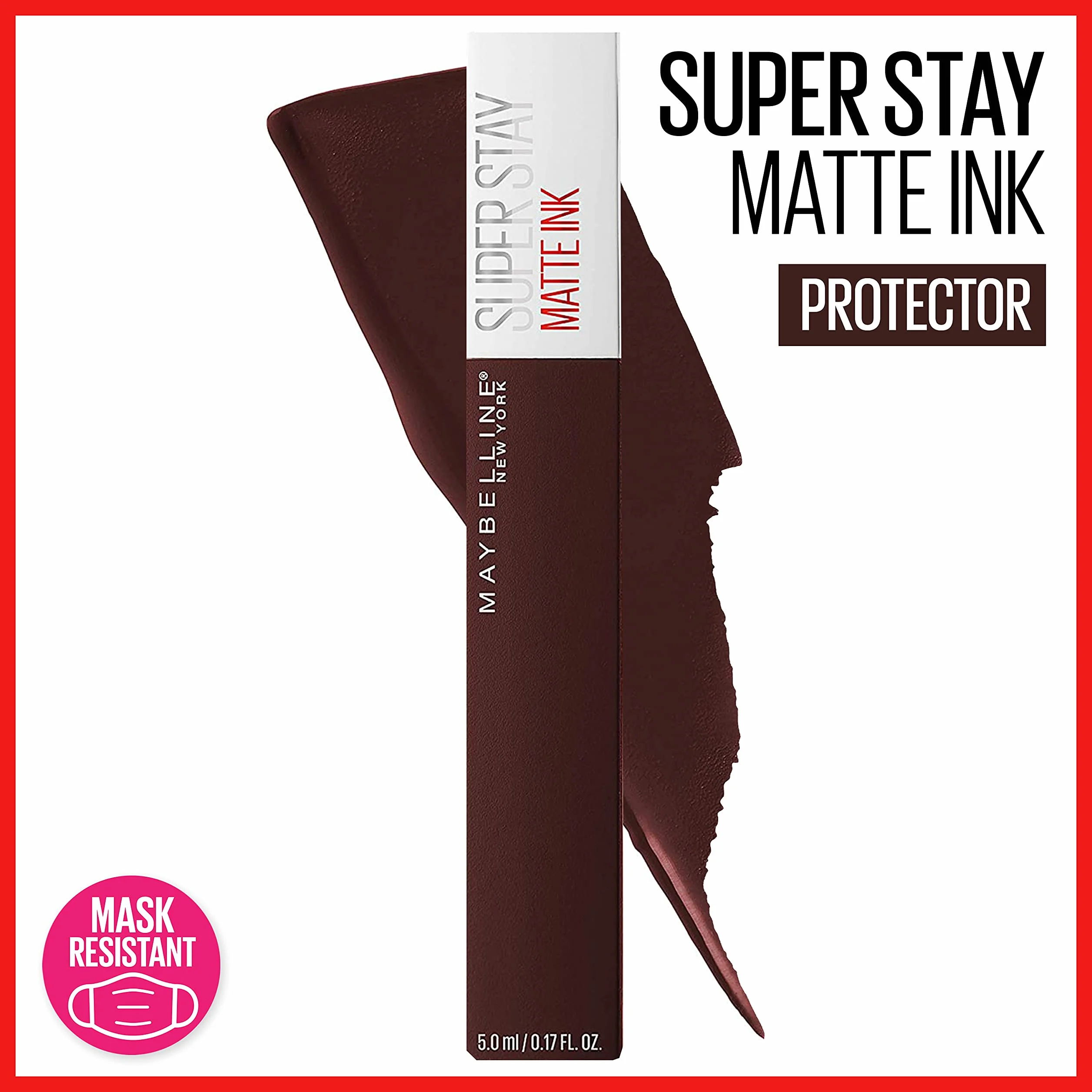 Maybelline Superstay Matte Ink - Rossetto liquido, Protector