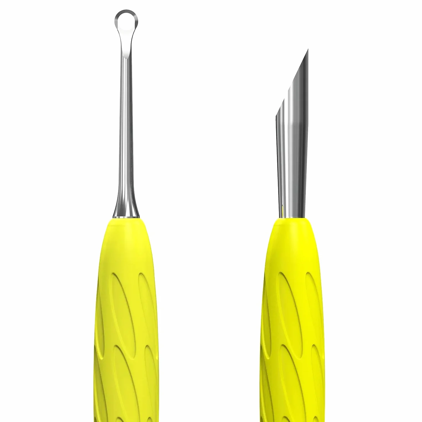 Staleks UNIQ PQ-11/2Y Spinta cuticole professionale manico in silicone acciaio inossidabile sterilizzabile