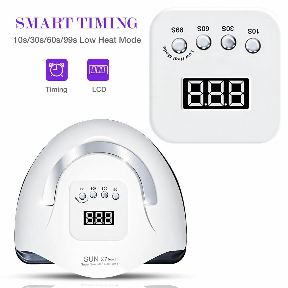 ZYC Lampada a LED per l'essiccatore per Unghie Professional Gel Polish LED Lampada per Unghie Portable per Manicure Lampada Lampada per Unghie per Salone