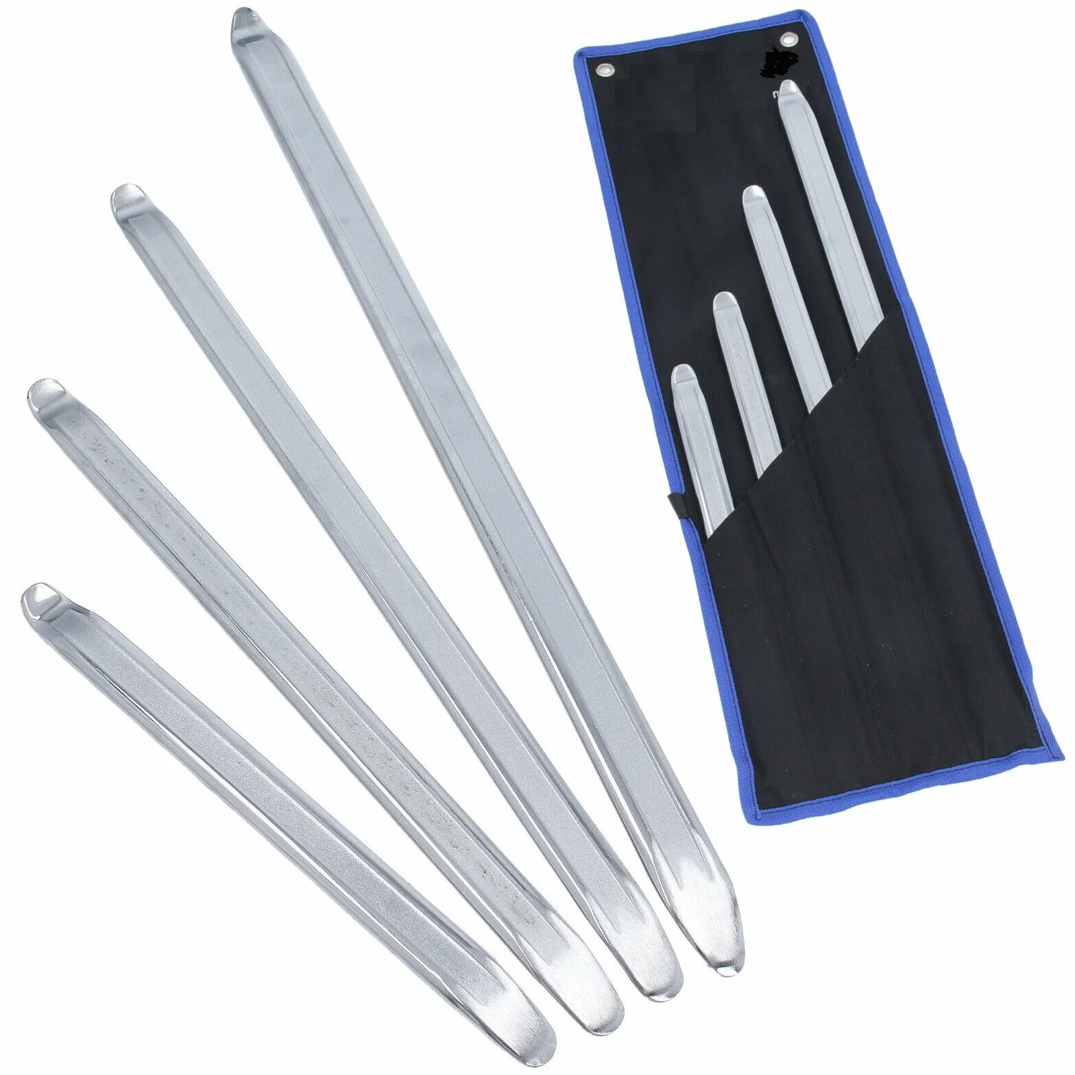 4 Leve Gommista Smontagomme Pneumatici 30 40 50 60 cm Attrezzi Officina Leva per Pneumatici in Acciaio Ad Alta Resistenza, Attrezzo per Montaggio Pneumatici per Moto, Bicicletta, Auto, Scooter