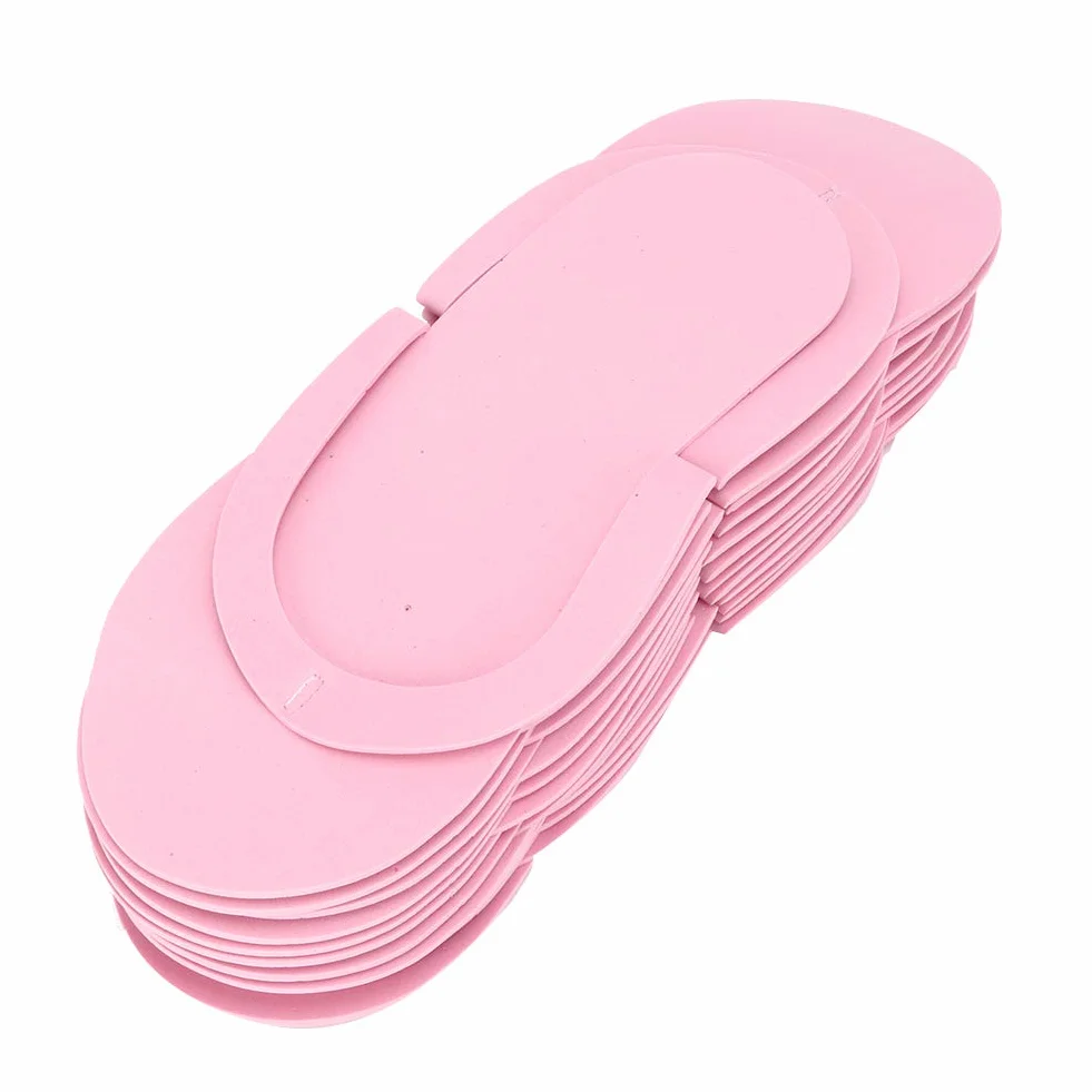 12 paia di infradito usa e getta, infradito spa, pantofole monouso per pedicure infradito nail art pantofole portatili spessore 3 mm per hotel centro spa viaggio al coperto 42(Rosa)