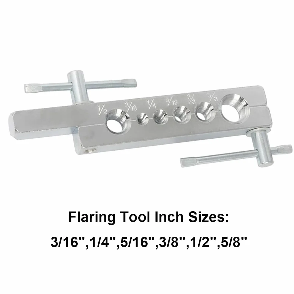 Maizoon Set svasati Cono barra 6 fori tubo 6 stampi 3/16"-5/8" Kit linea freno raffreddamento