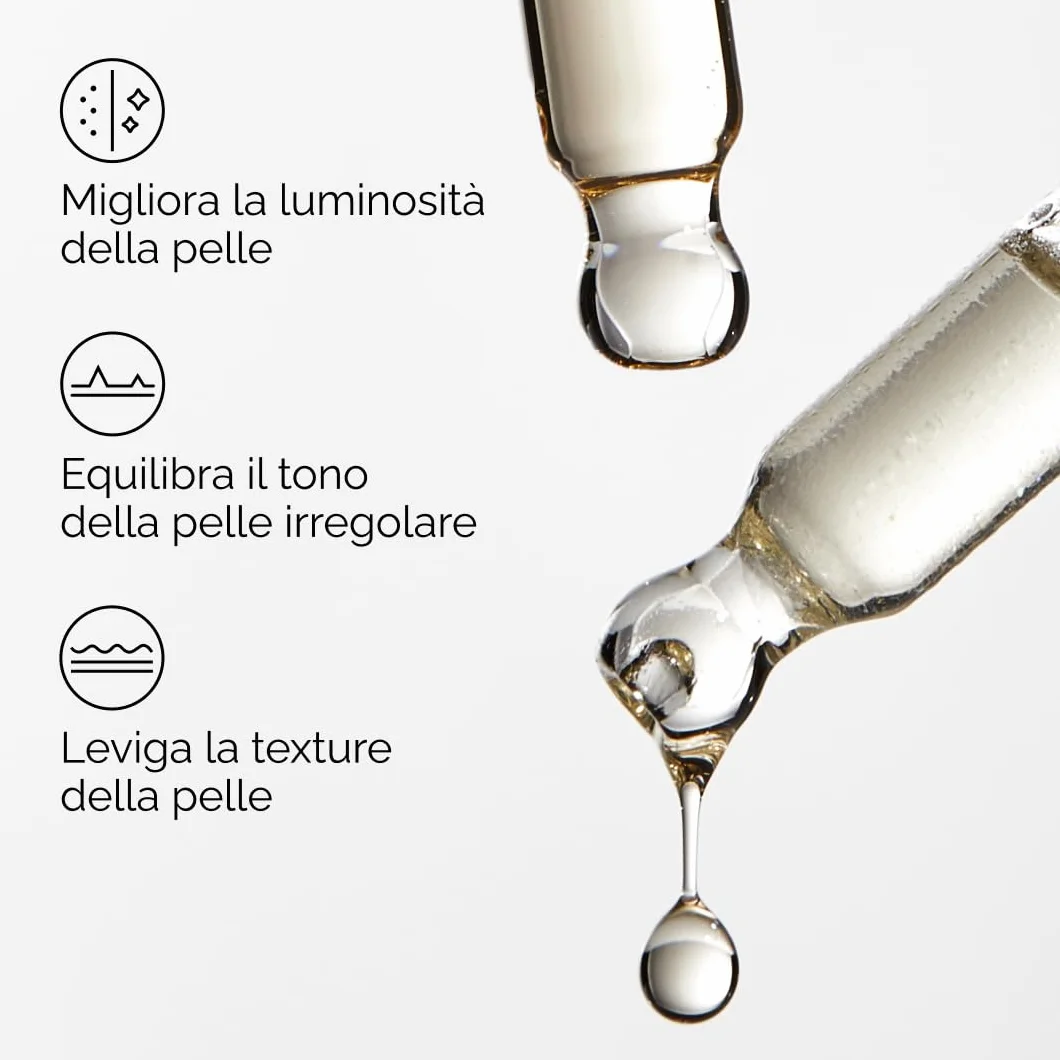 The Ordinary Mandelic Acid 10% + HA 30ml, Siero esfoliante Acido Mandelico e Acido Ialuronico, Delicato per purezza e idratazione