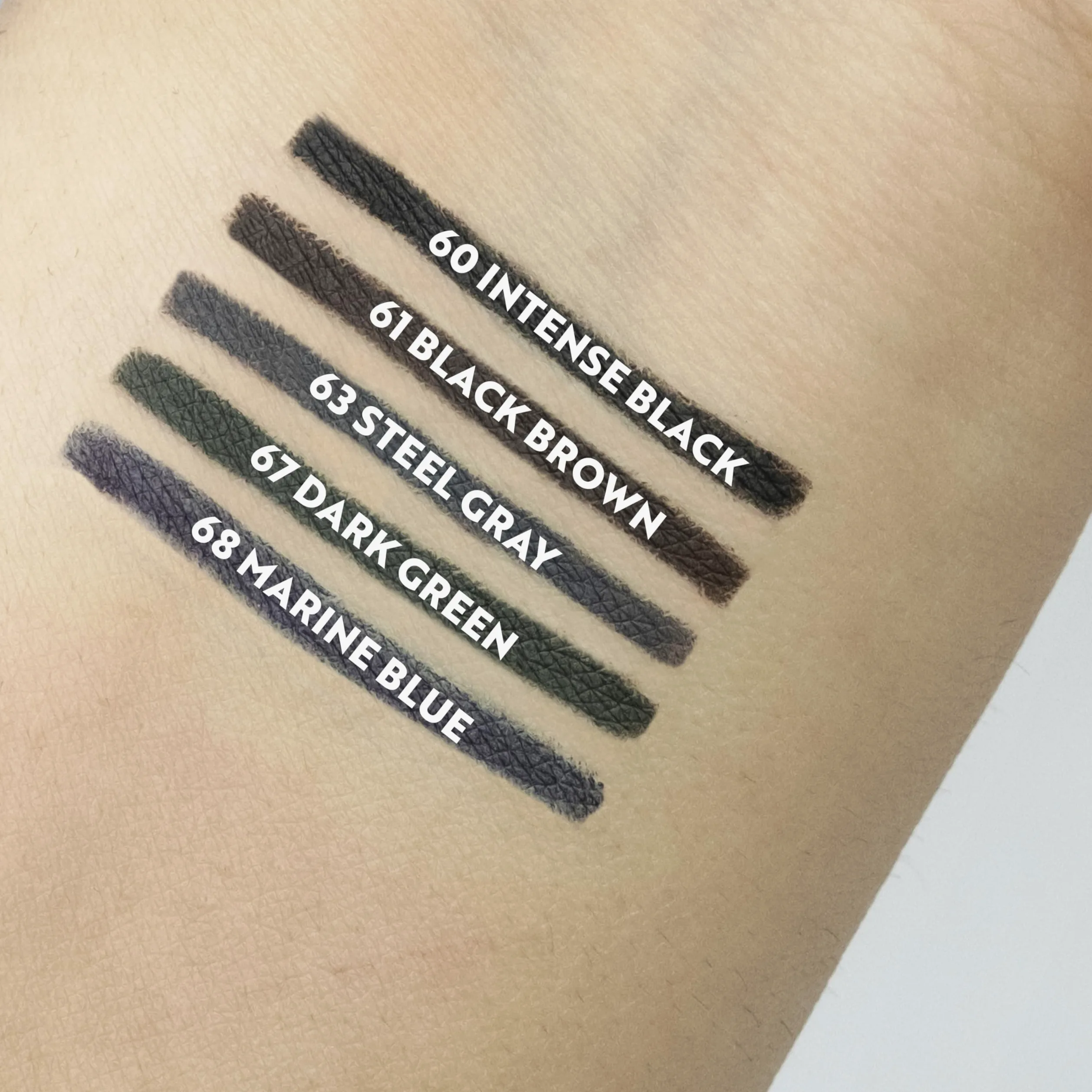 IsaDora The Intense Waterproof Eyeliner – Penna per kayal marrone scuro per linea di galleggiamento e corona di ciglia, lunga durata senza sbavature, trucco vegano, senza esperimenti su animali, senza
