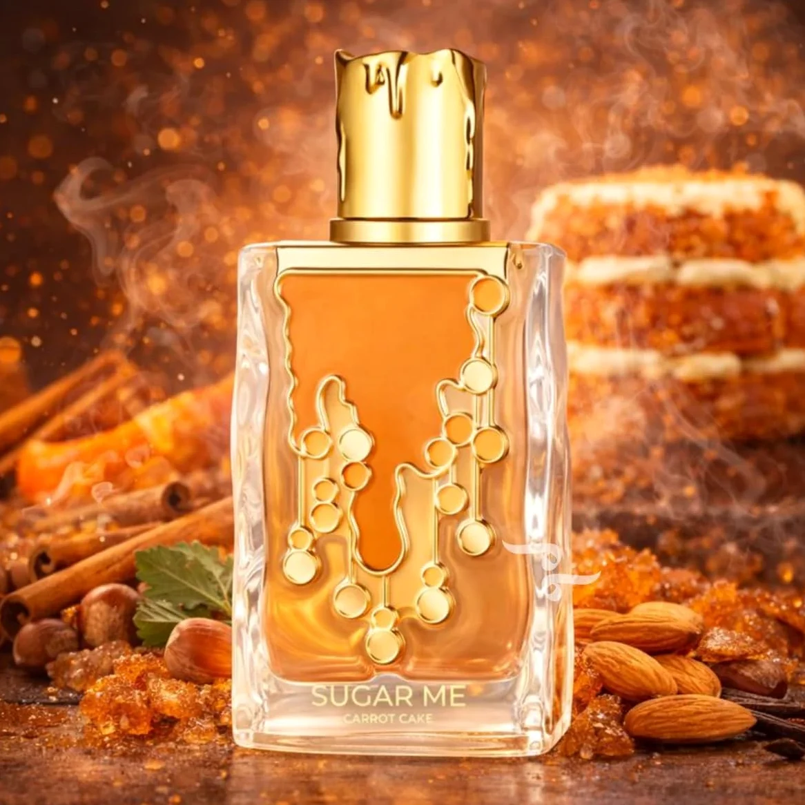 SUGAR ME CARROT CAKE Eau de Parfum Donna 100ml - Profumo Donna Arabo Dolce Persistente + Campioncino 5ml Omaggio