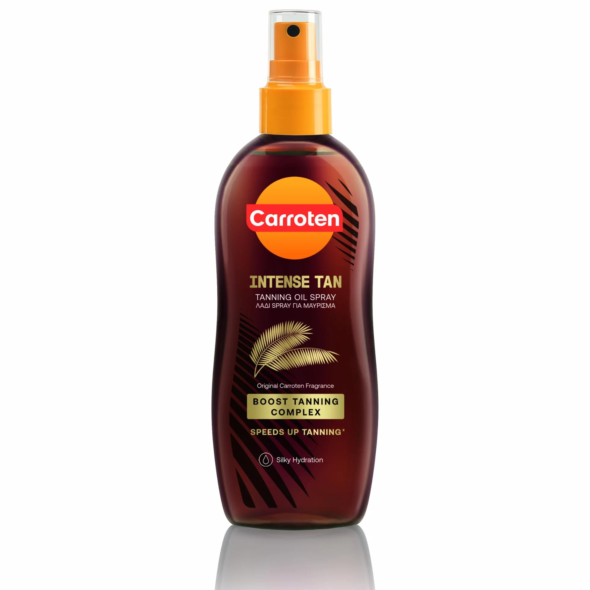 Carroten Intensive Tanning Oil SPF 0 150 ml - Olio abbronzante spray con olio di carota e cocco e vitamine A ed E