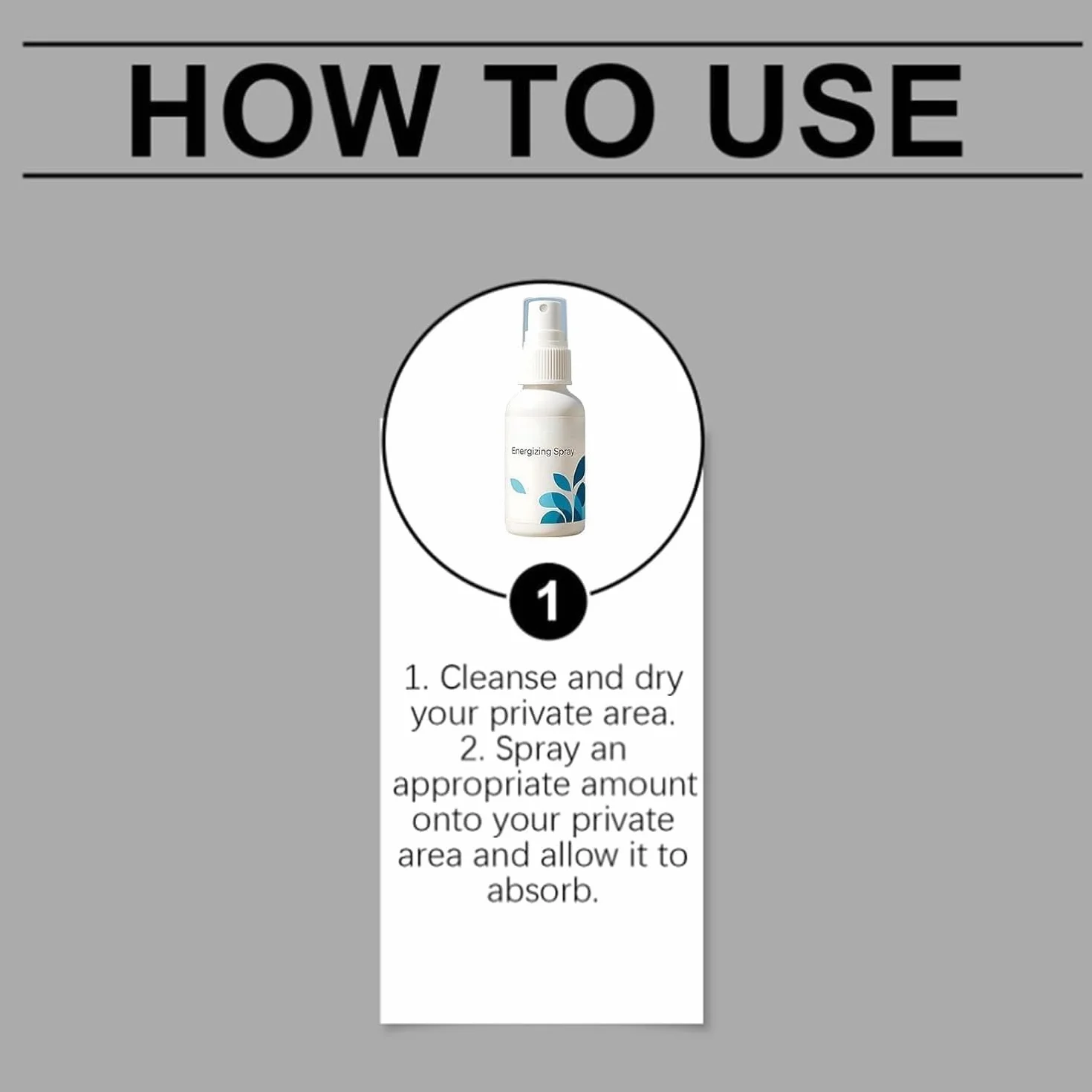 Spray Energizzante per Uomo, Spray per la Cura Maschile, Migliora Sia la Vitalità che la Resistenza, Libera l'Energia Interiore, Aumenta il Fascino Maschile (1Pezzi)