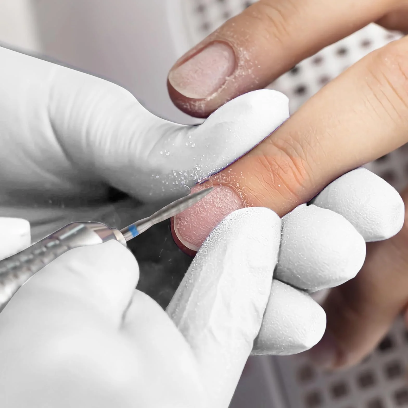 Punte Fresa Unghie Professionale Diamante Carburo Grana Media Forma Fiamma Rimozione Cuticole Manicure Pedicure